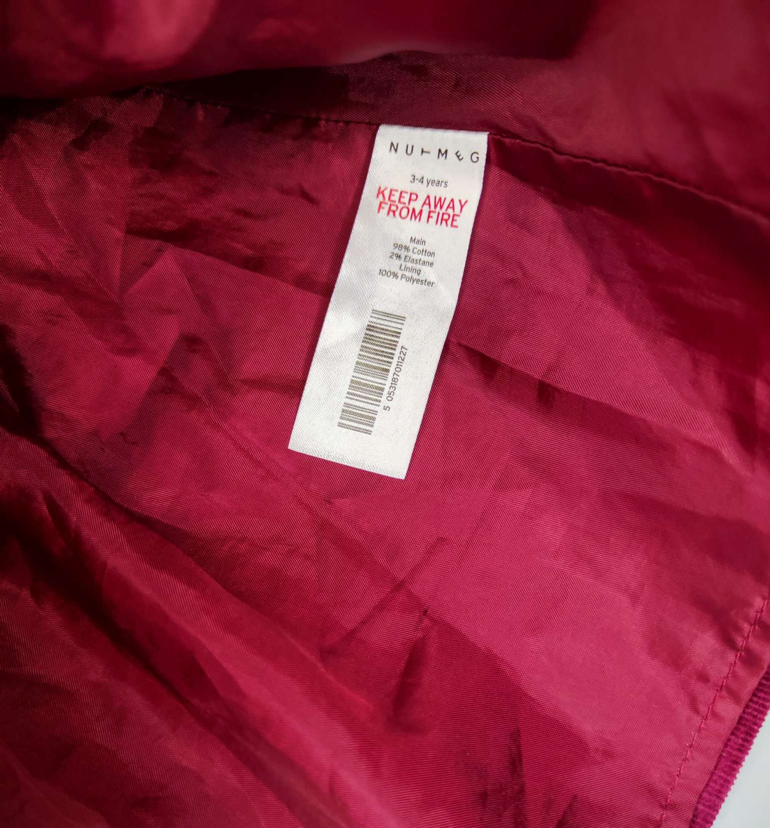 Sukně Nutmeg vel.104