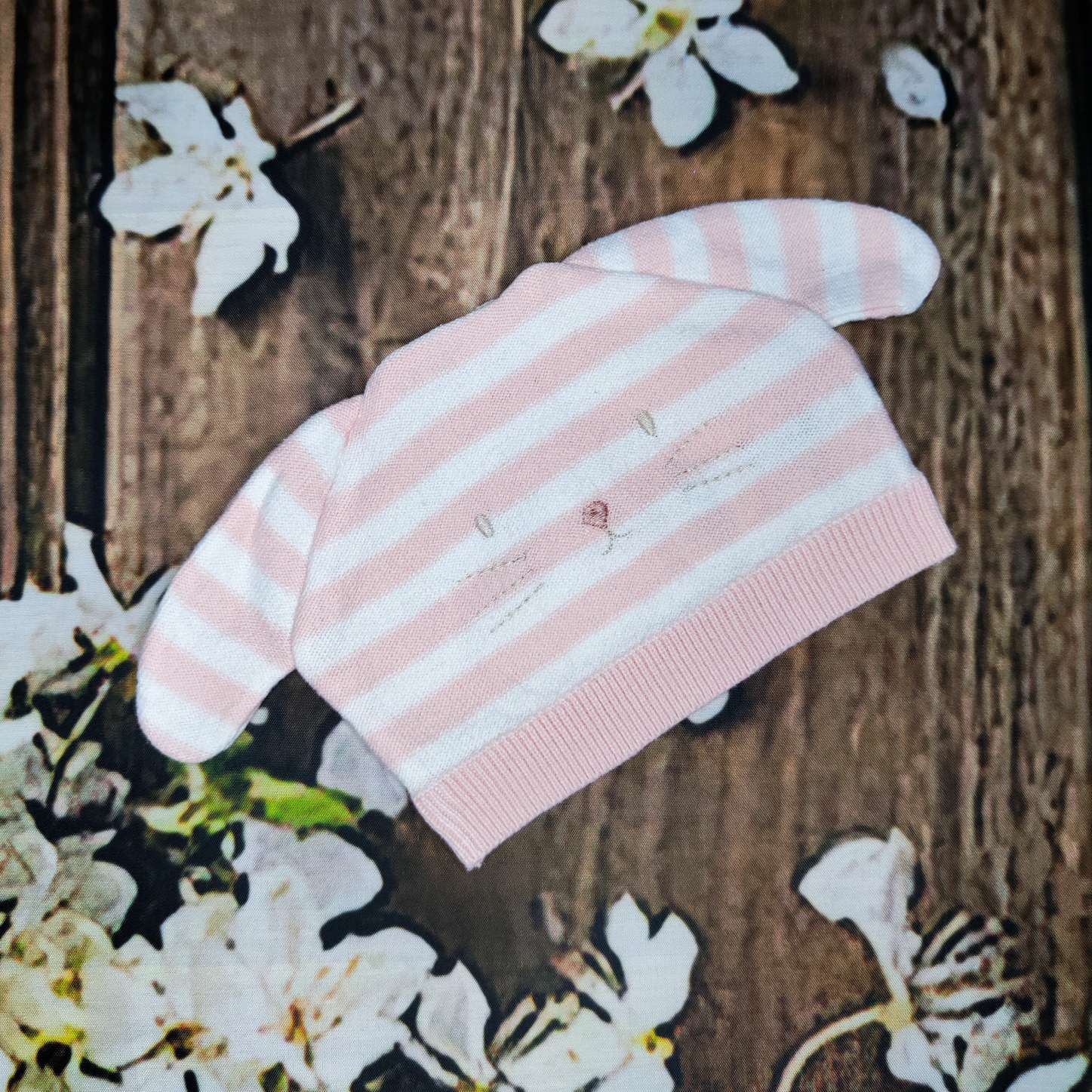 Úpletová čepička Mothercare vel. 62