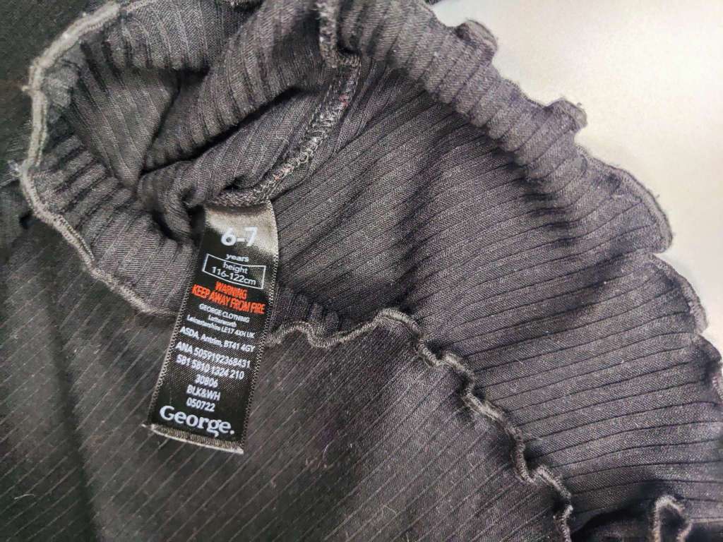 Žebrované tričko George vel. 122