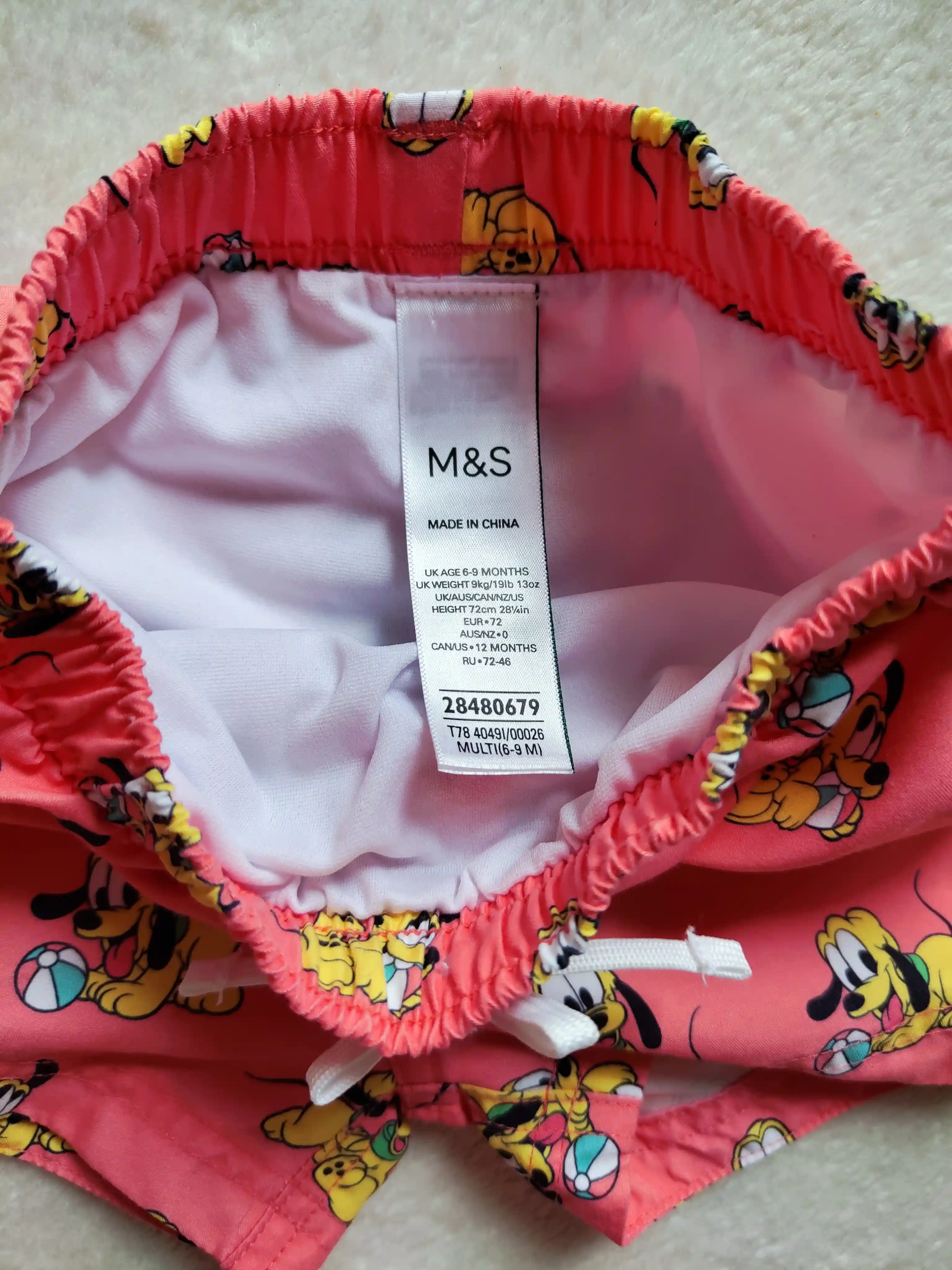 Koupací kraťasy M&S vel. 74