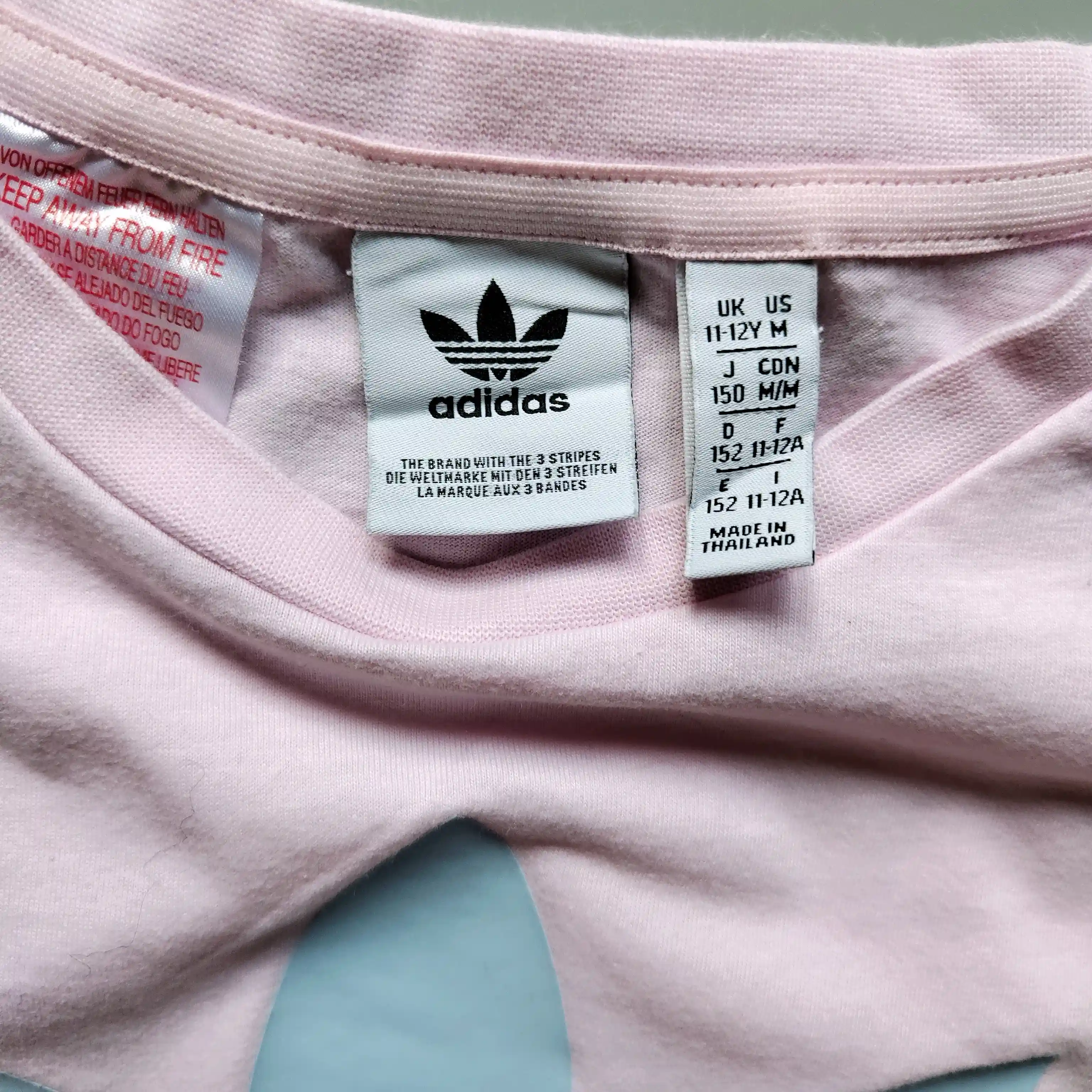 Růžové tričko Adidas vel. 152