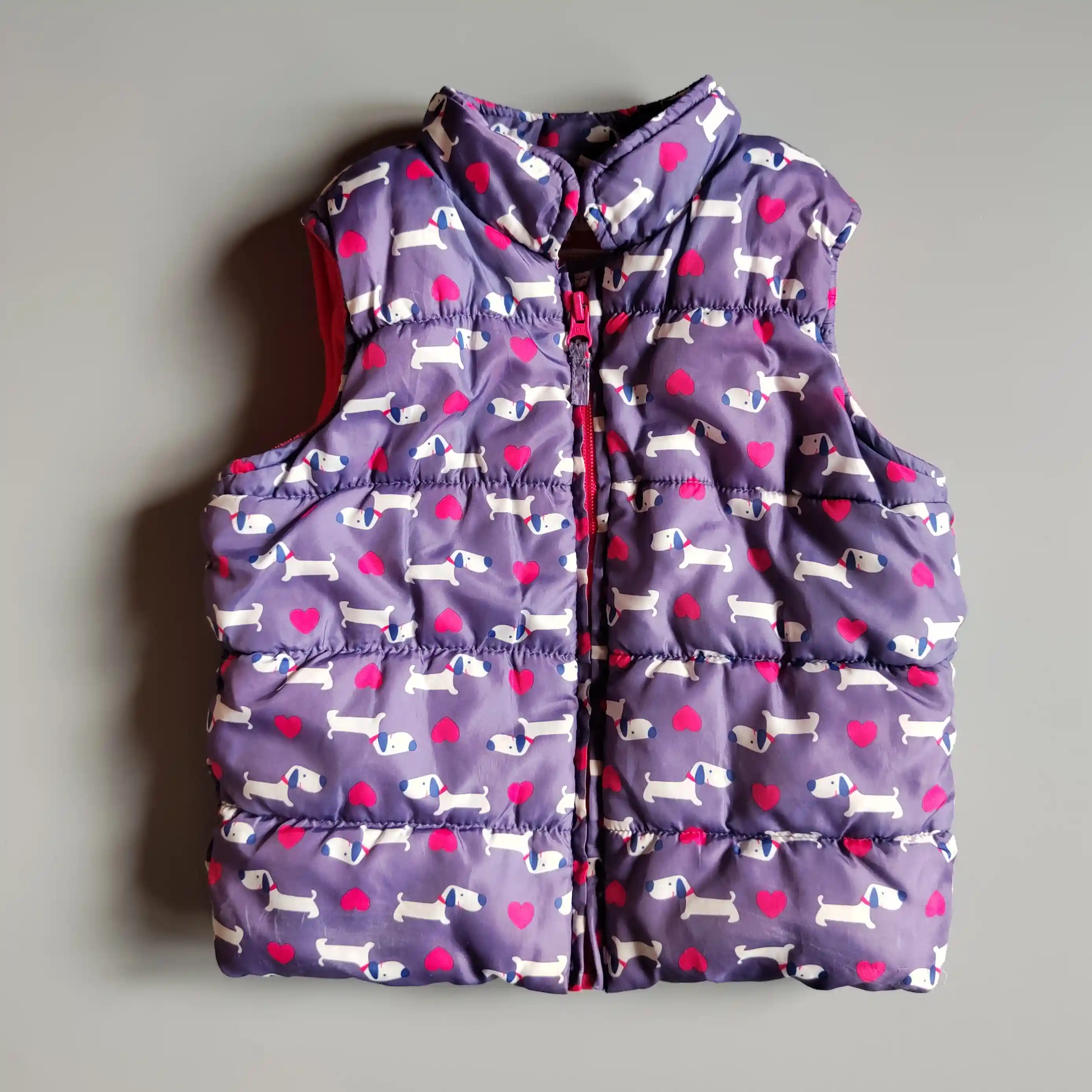 Vesta M&S vel. 98 fialová s pejsky