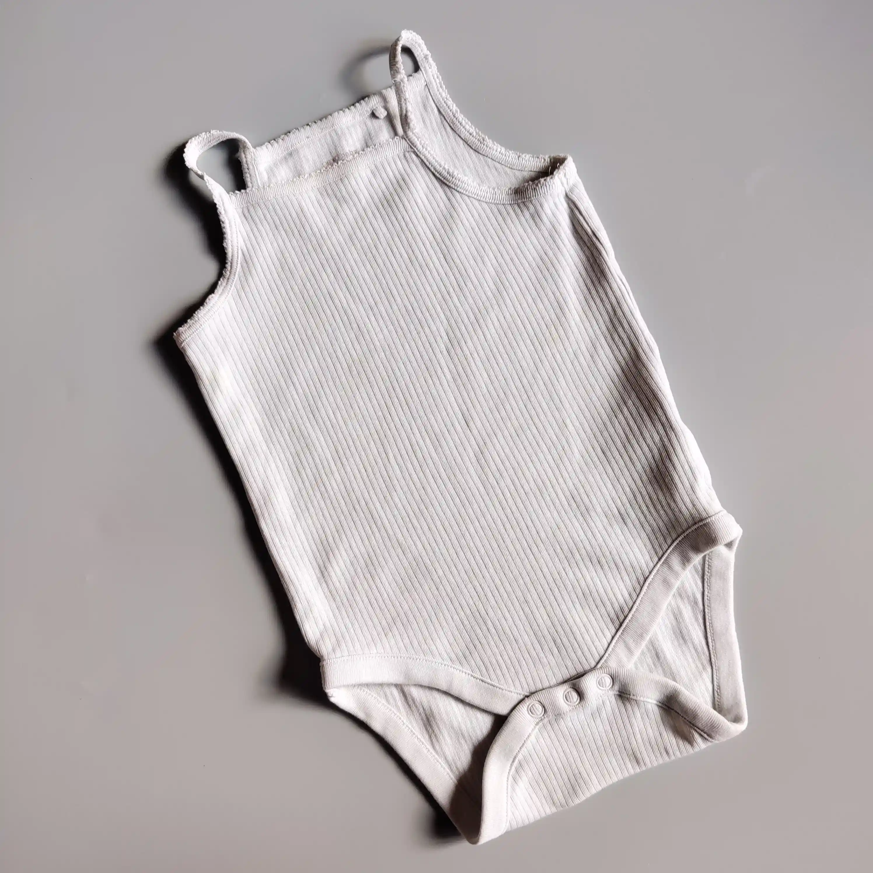 Tílkové body Next vel. 92 bile žebrované