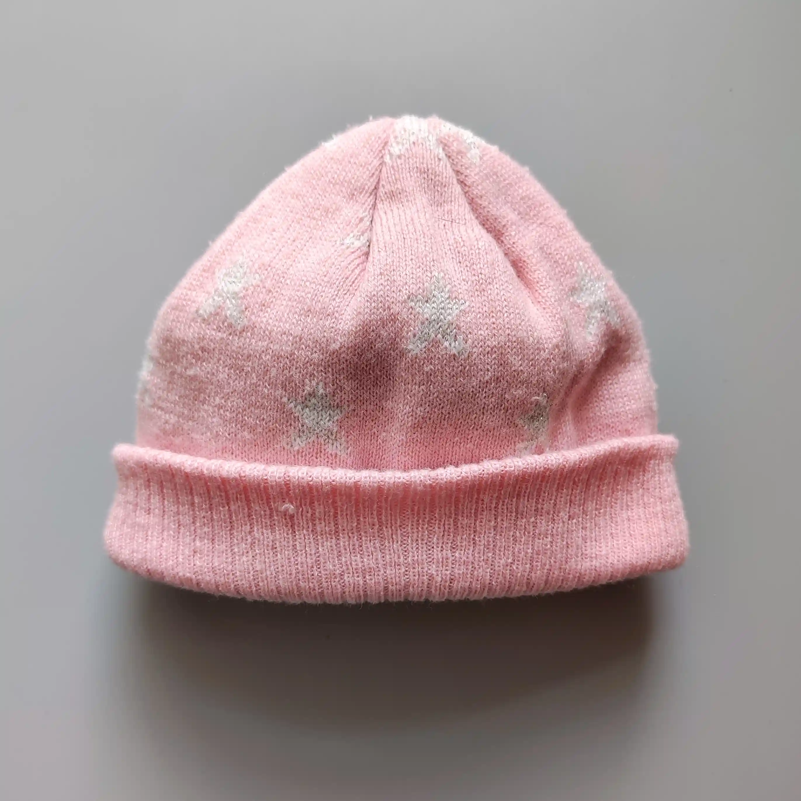 Zimní čepice Tu vel. 3 - 5 let (52 cm) růžová s hvězdami