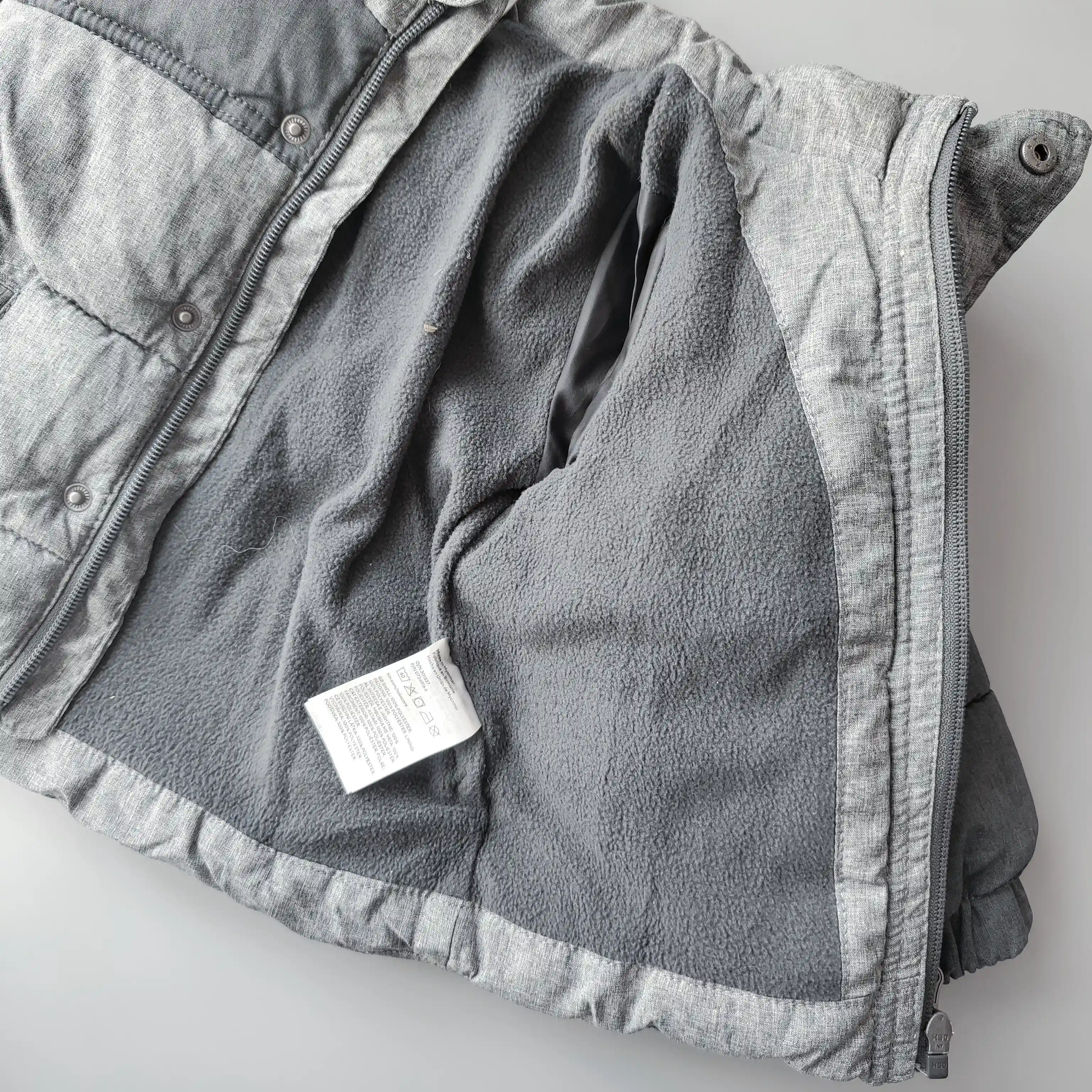 Zimní bunda H&M vel. 86 šedá