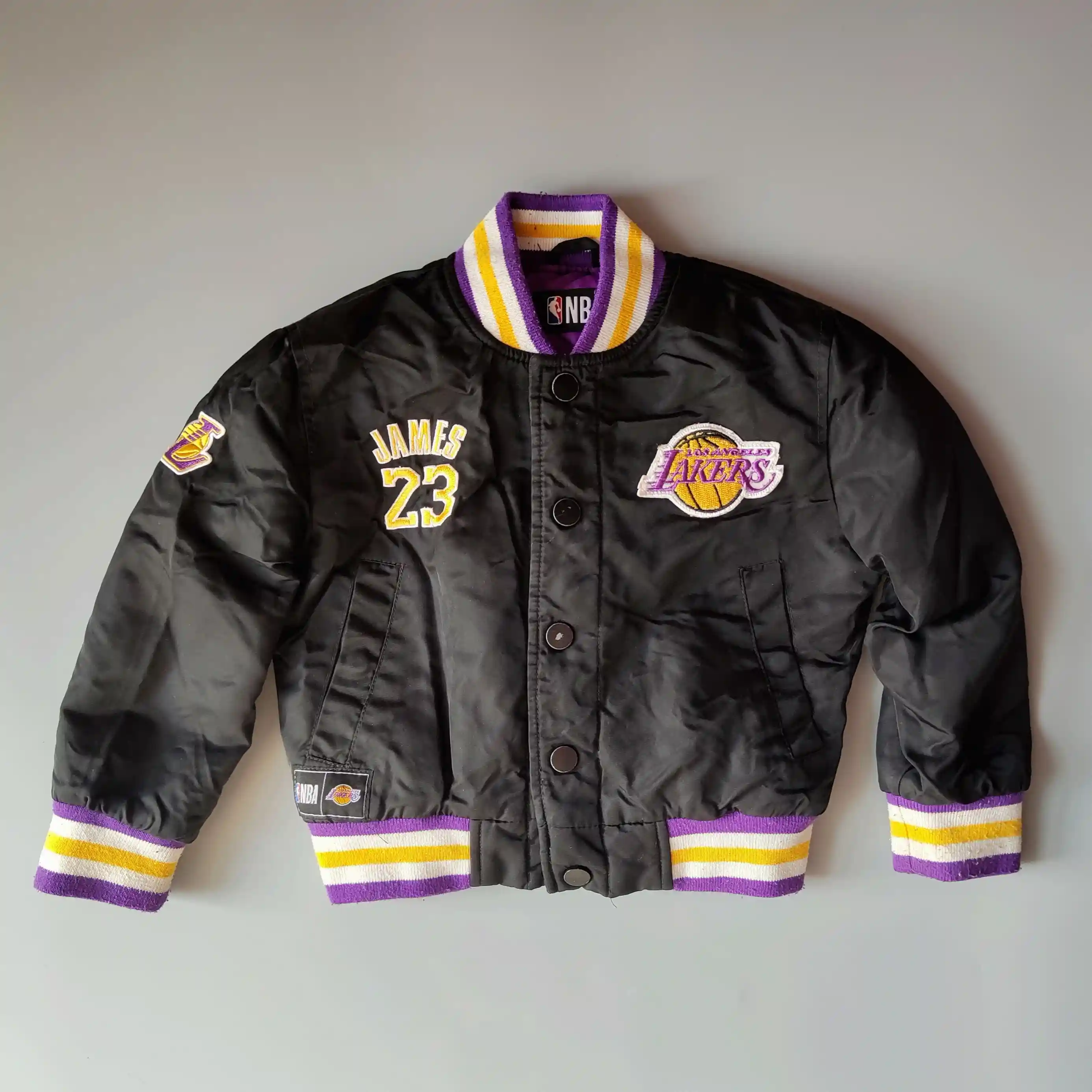 Basketbalová bunda Lakers vel. 98