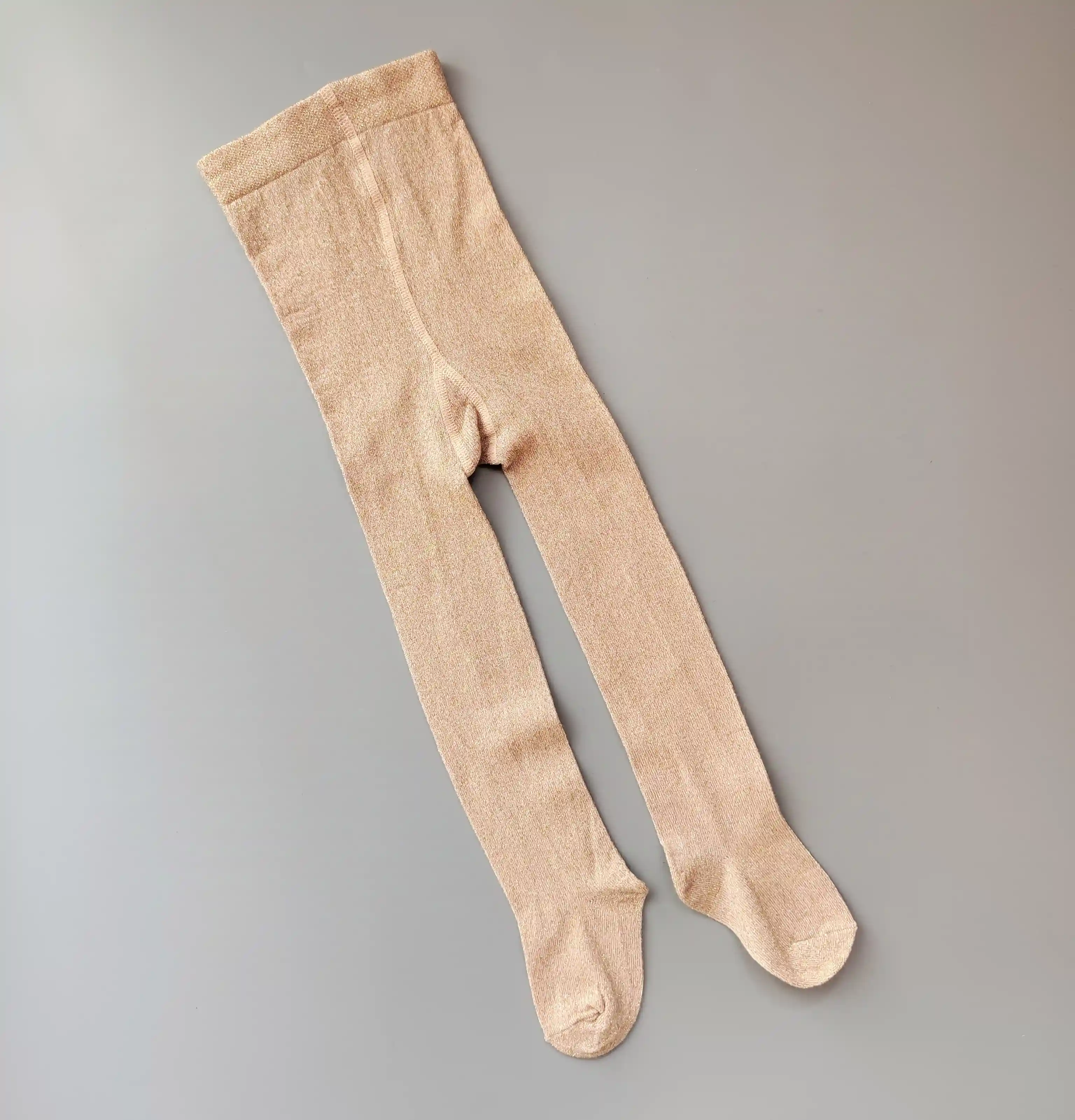 Třpytivé punčocháče H&M vel. 92 zlaté