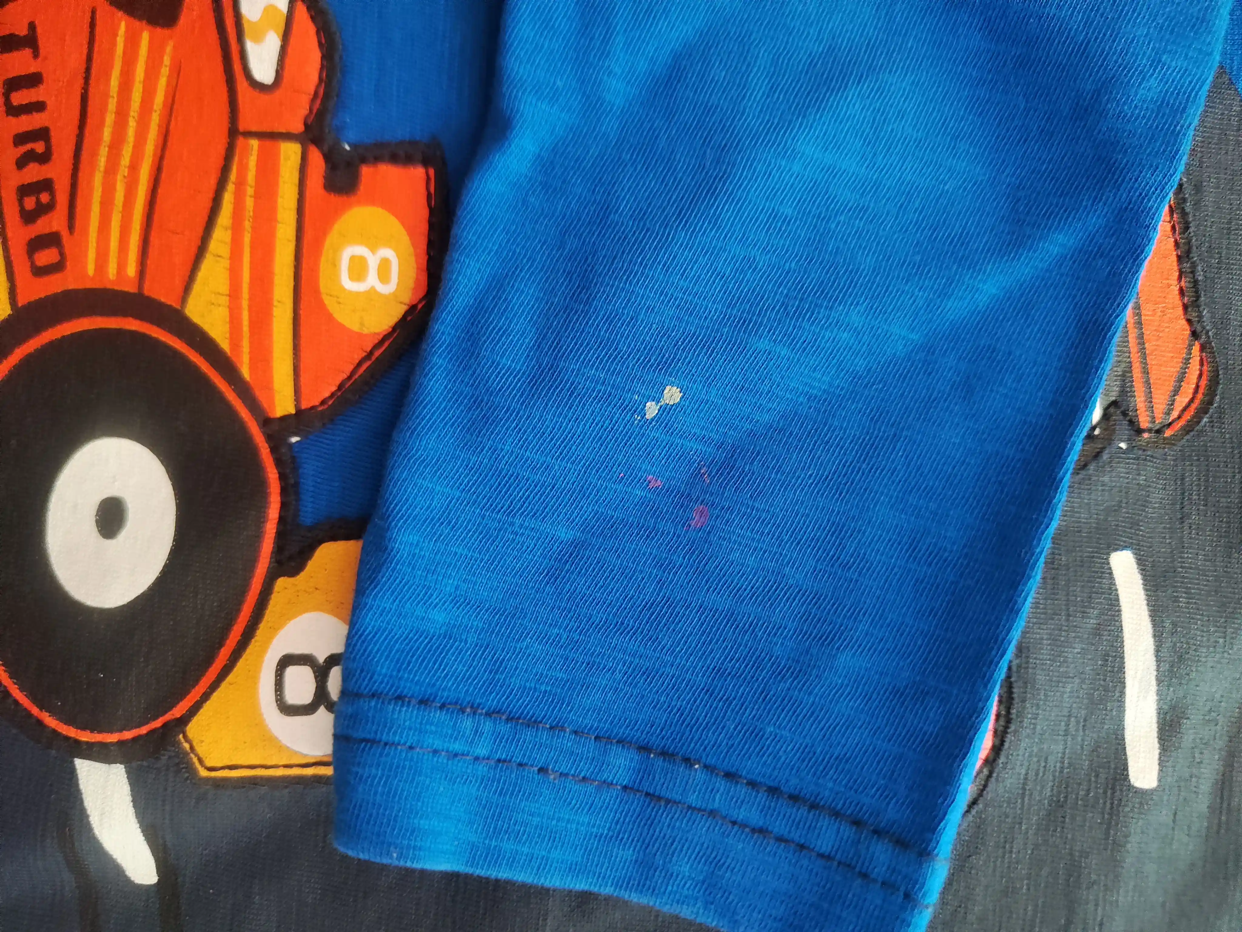 Tričko F&F vel. 116 modré s formulí