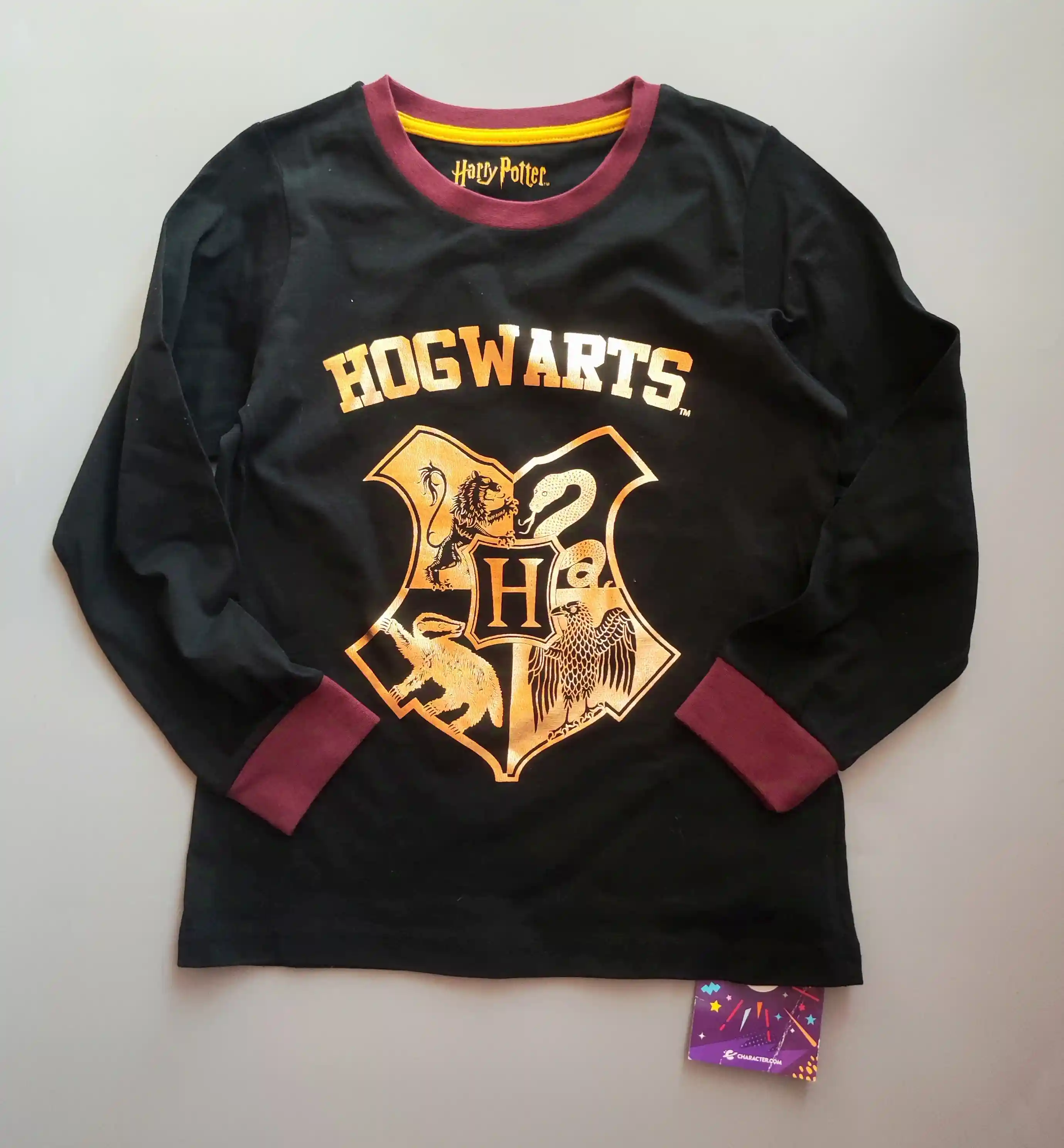 Tričko Harry Potter vel. 134 černé
