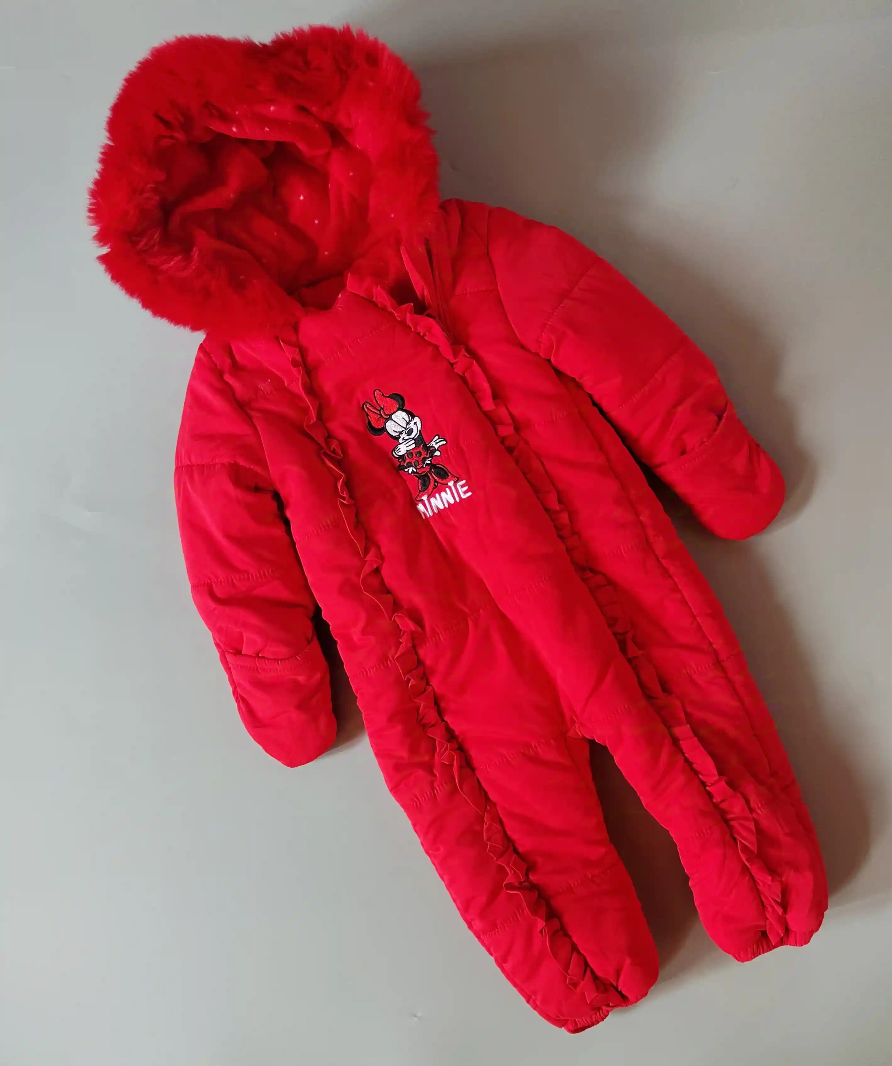 Kombinéza George vel. 92 červená Minnie