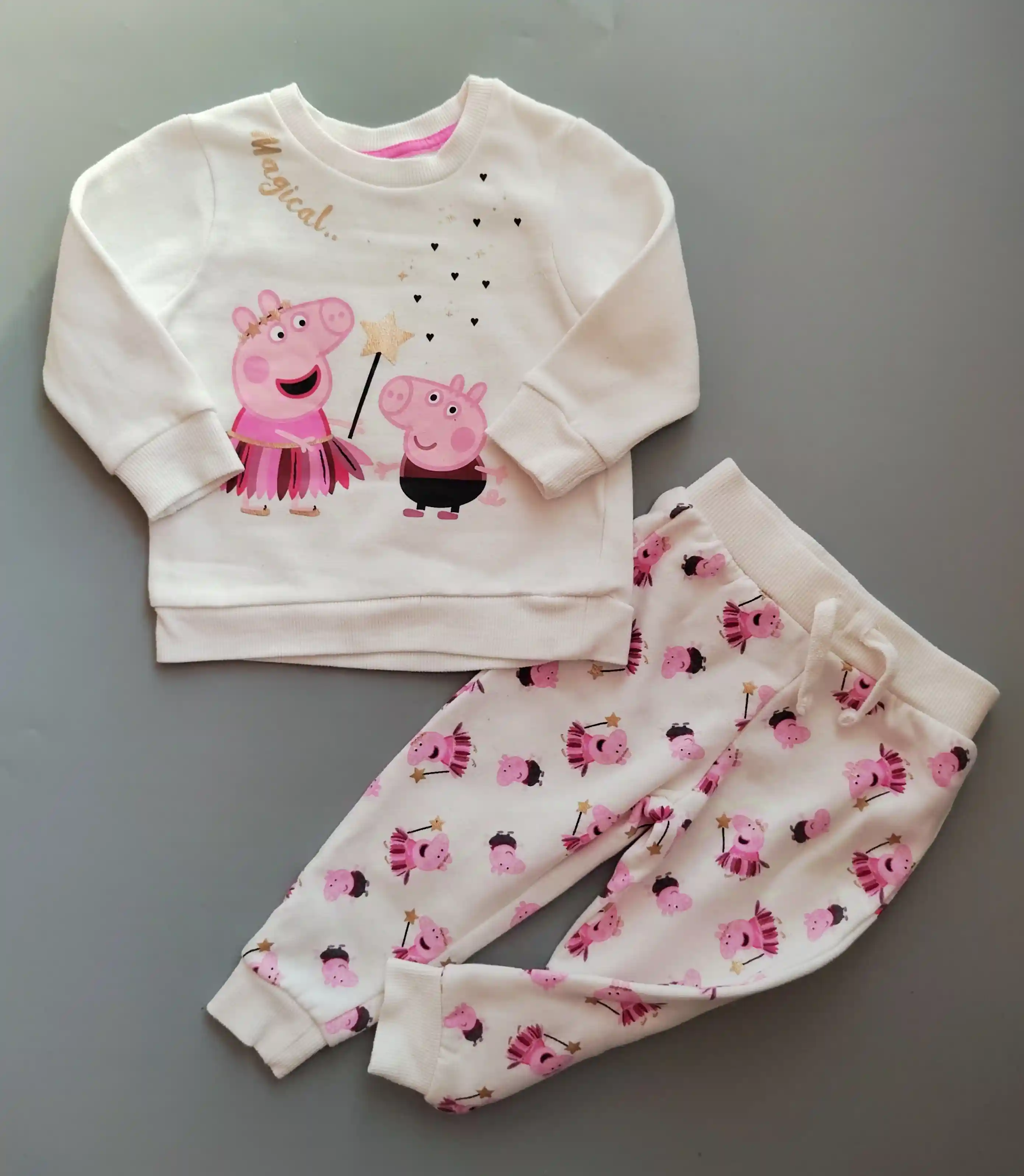 Souprava mikiny a tepláků Peppa Pig vel. 80