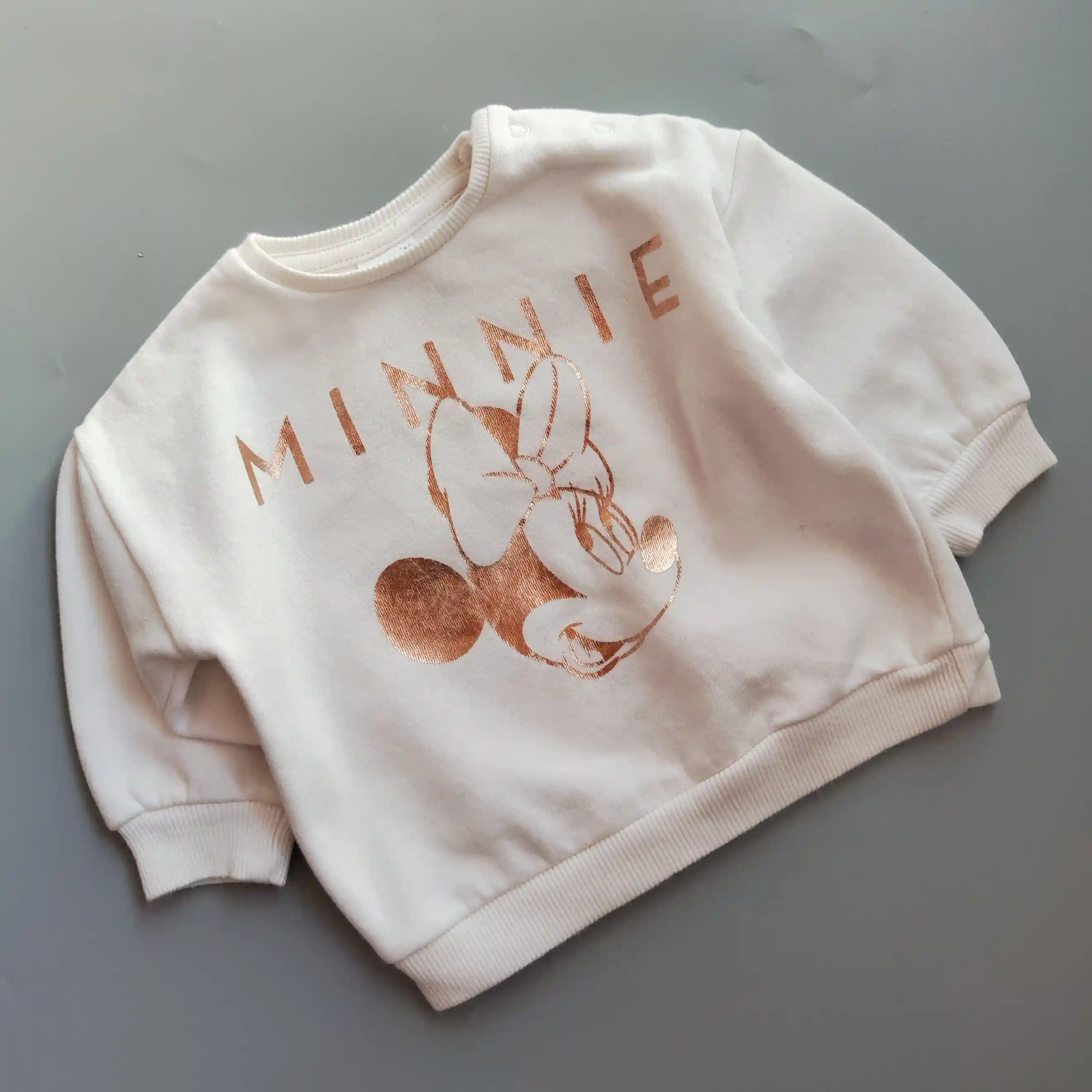Mikina s Minnie vel. 68 bílá