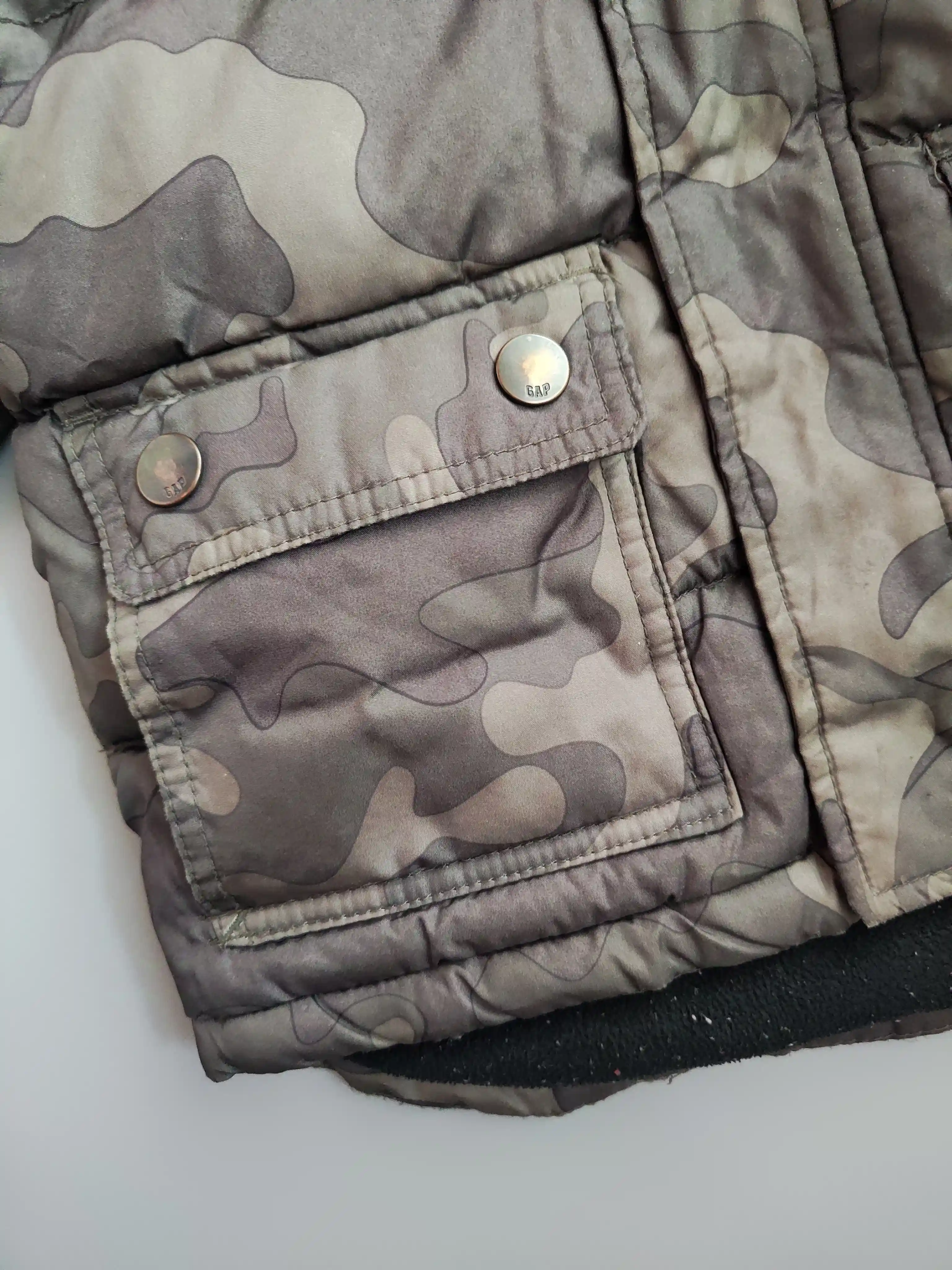 Bunda Gap vel. 98 zelná camo