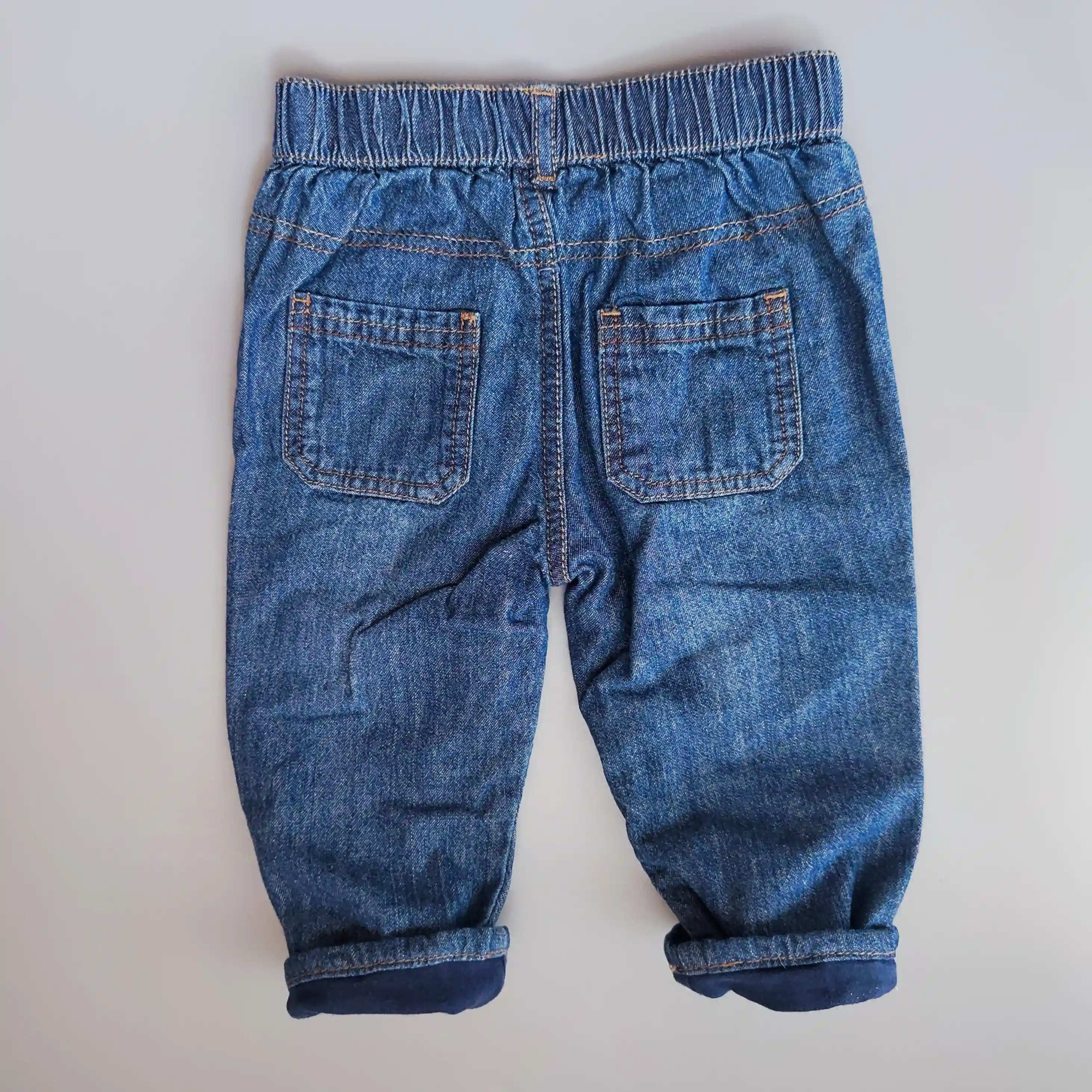 Džíny George vel. 74 modré s podšívkou