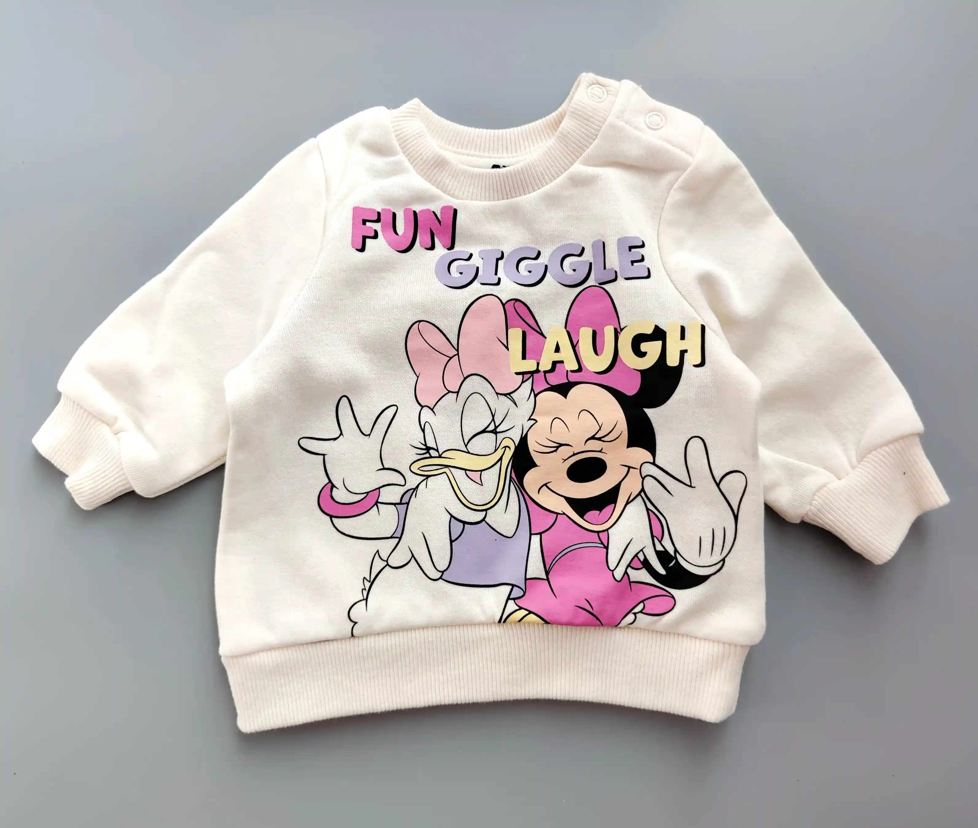 Mikina Disney vel. 68 krémová Minnie