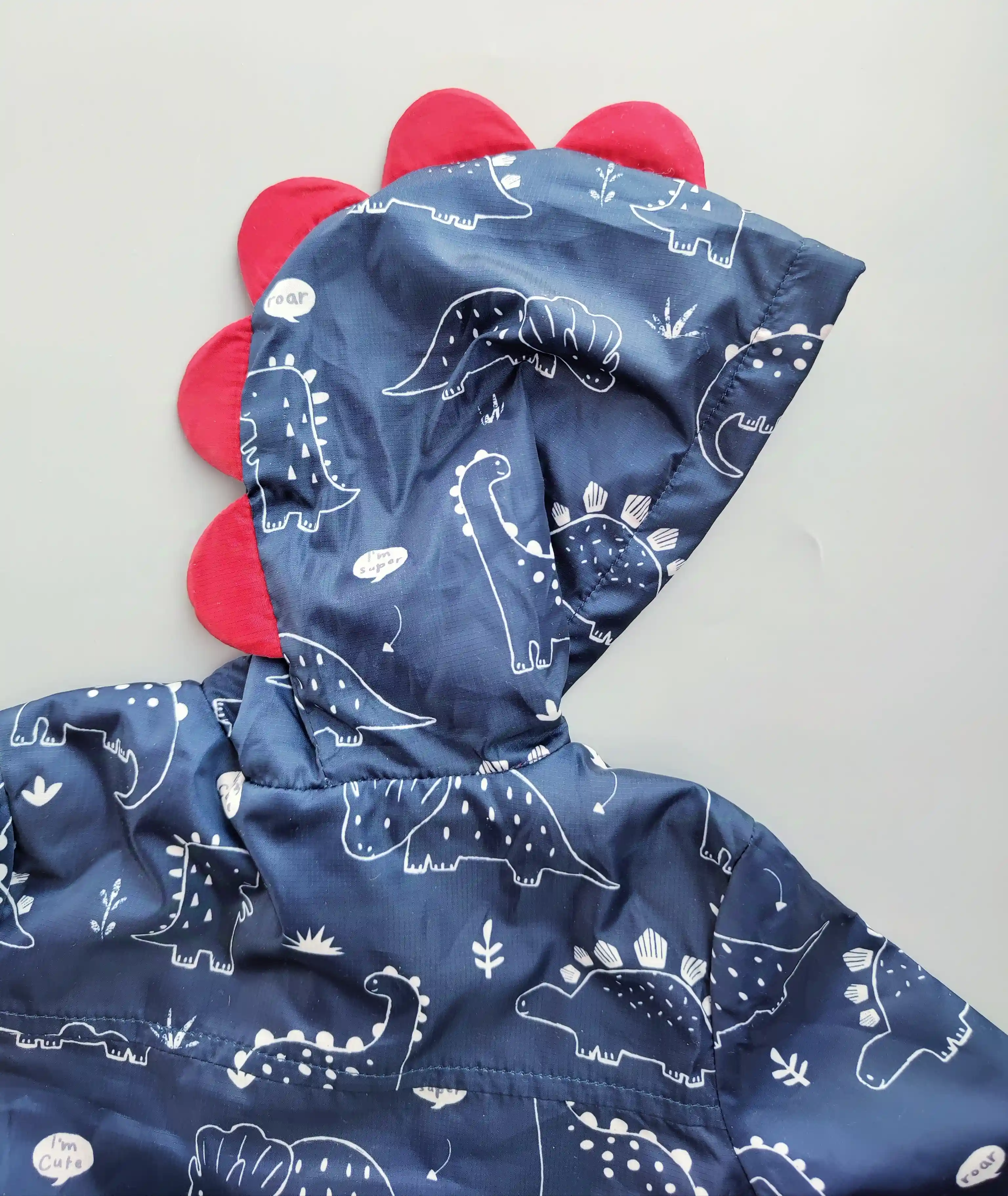 Jarní bunda George vel. 62 navy s dinosaury