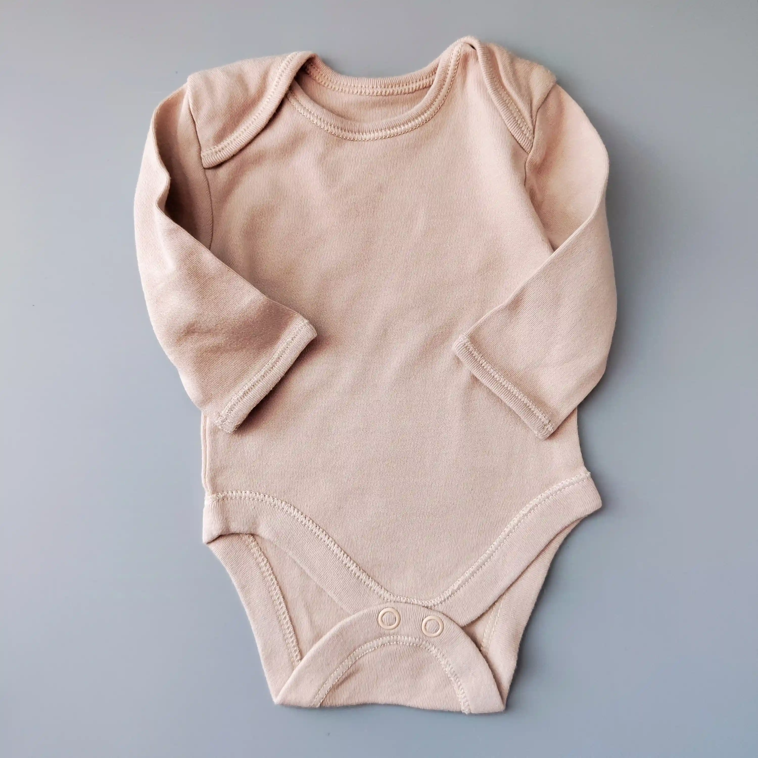 Body Primark vel. 50 béžové dlouhý rukáv