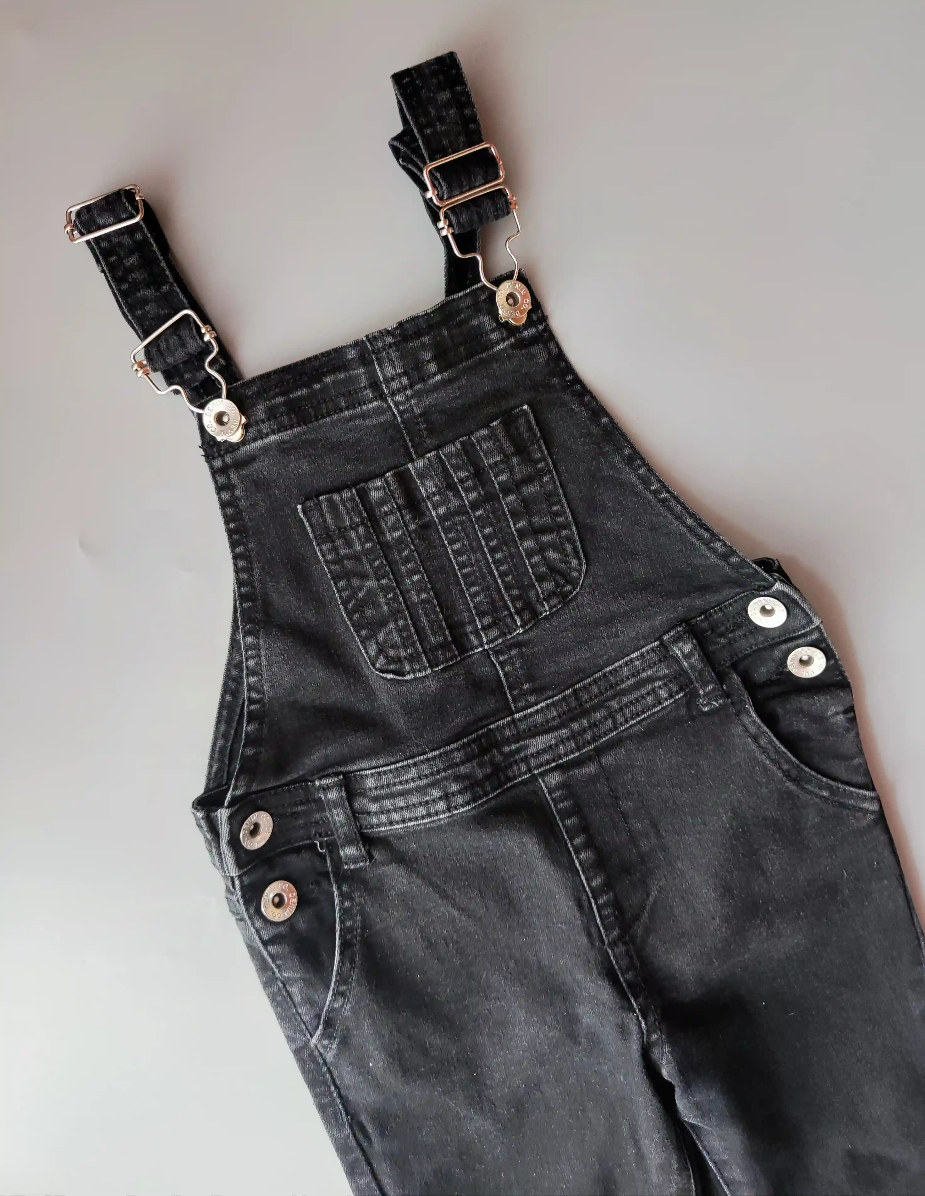 Džínové lacláče Denim Co. Vel. 116 černé