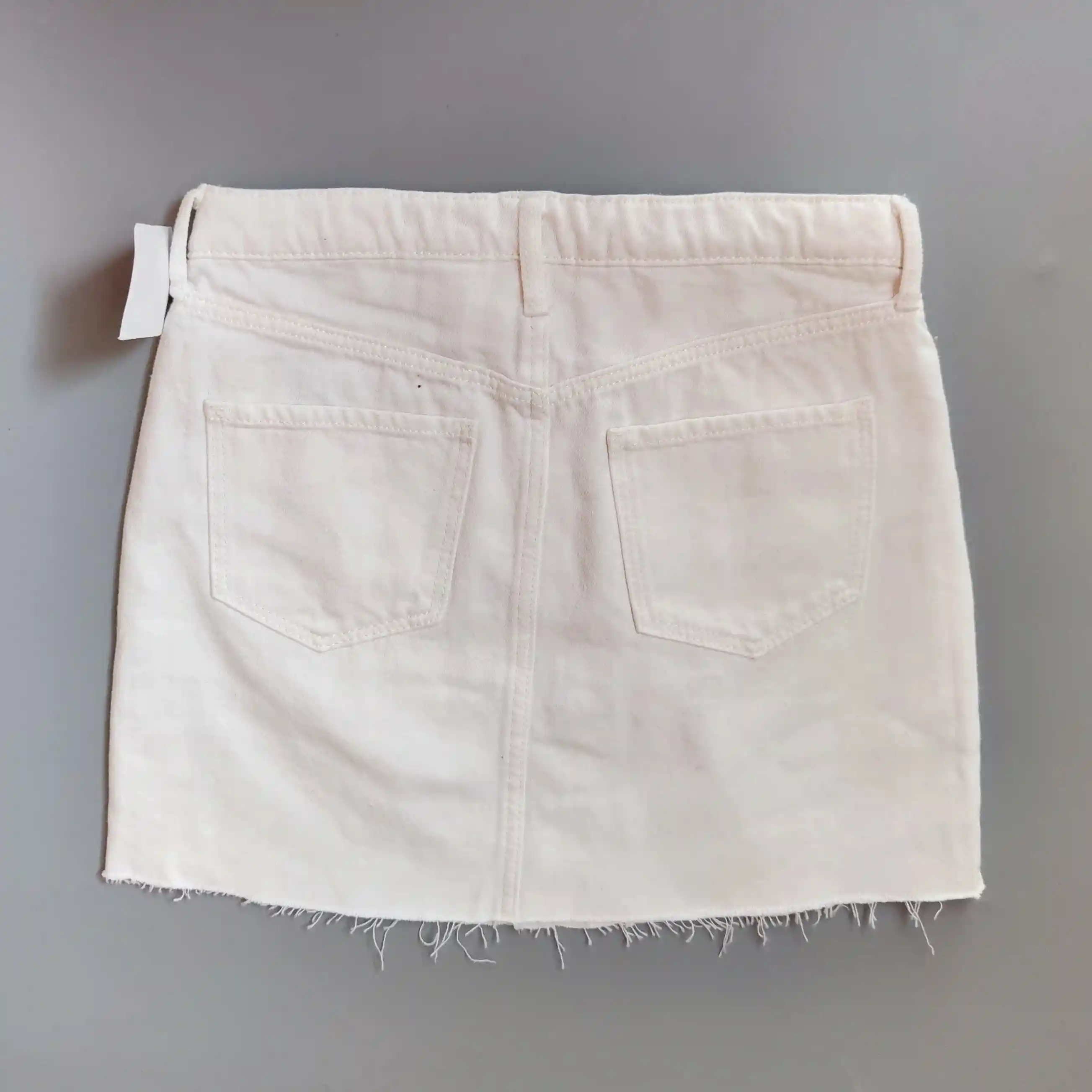 Džínová sukně H&M vel. 134 bílá