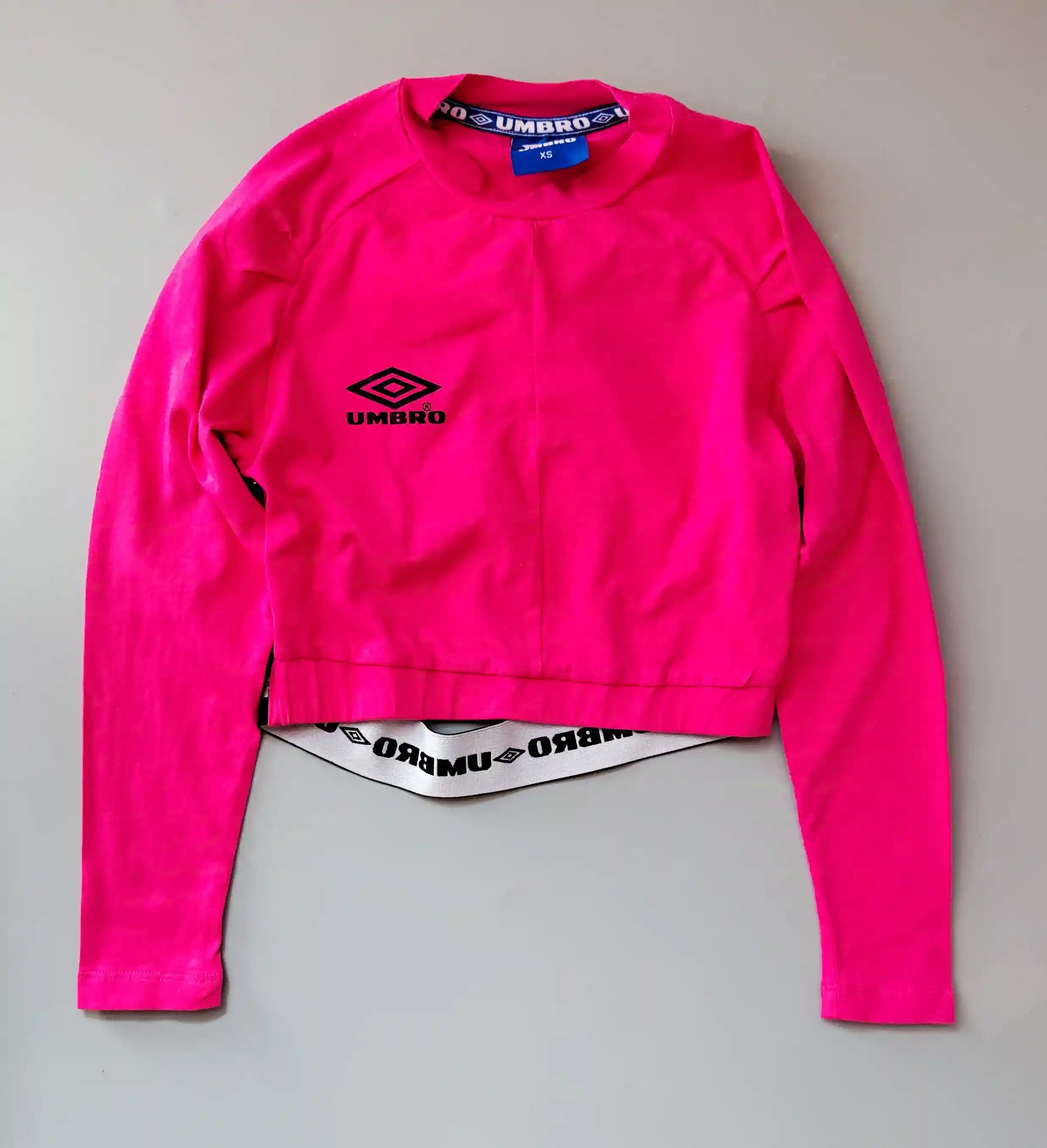 Sportovní top Umbro vel. XS růžový
