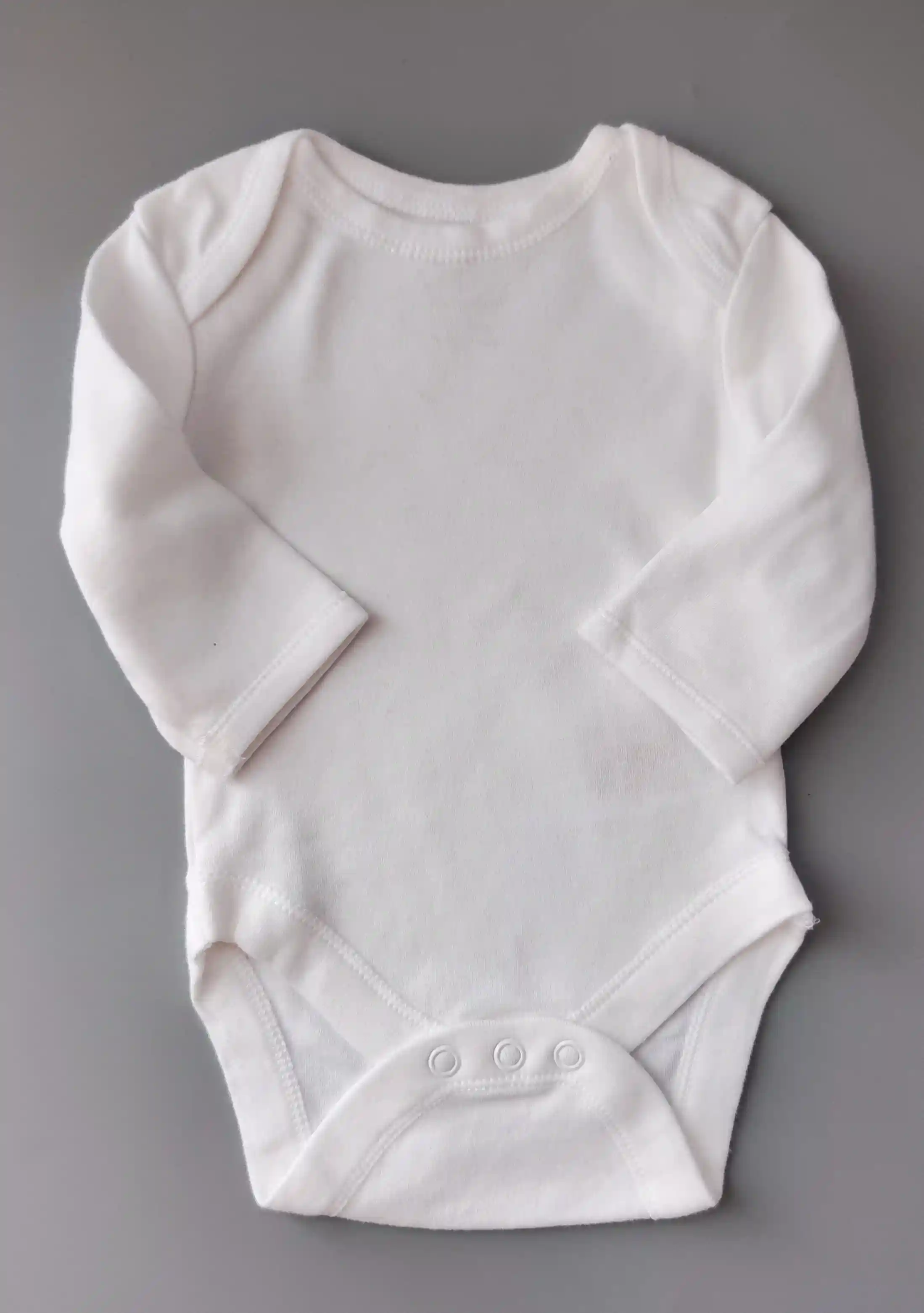 Body Early Days vel. 56 bílé dlouhý rukáv