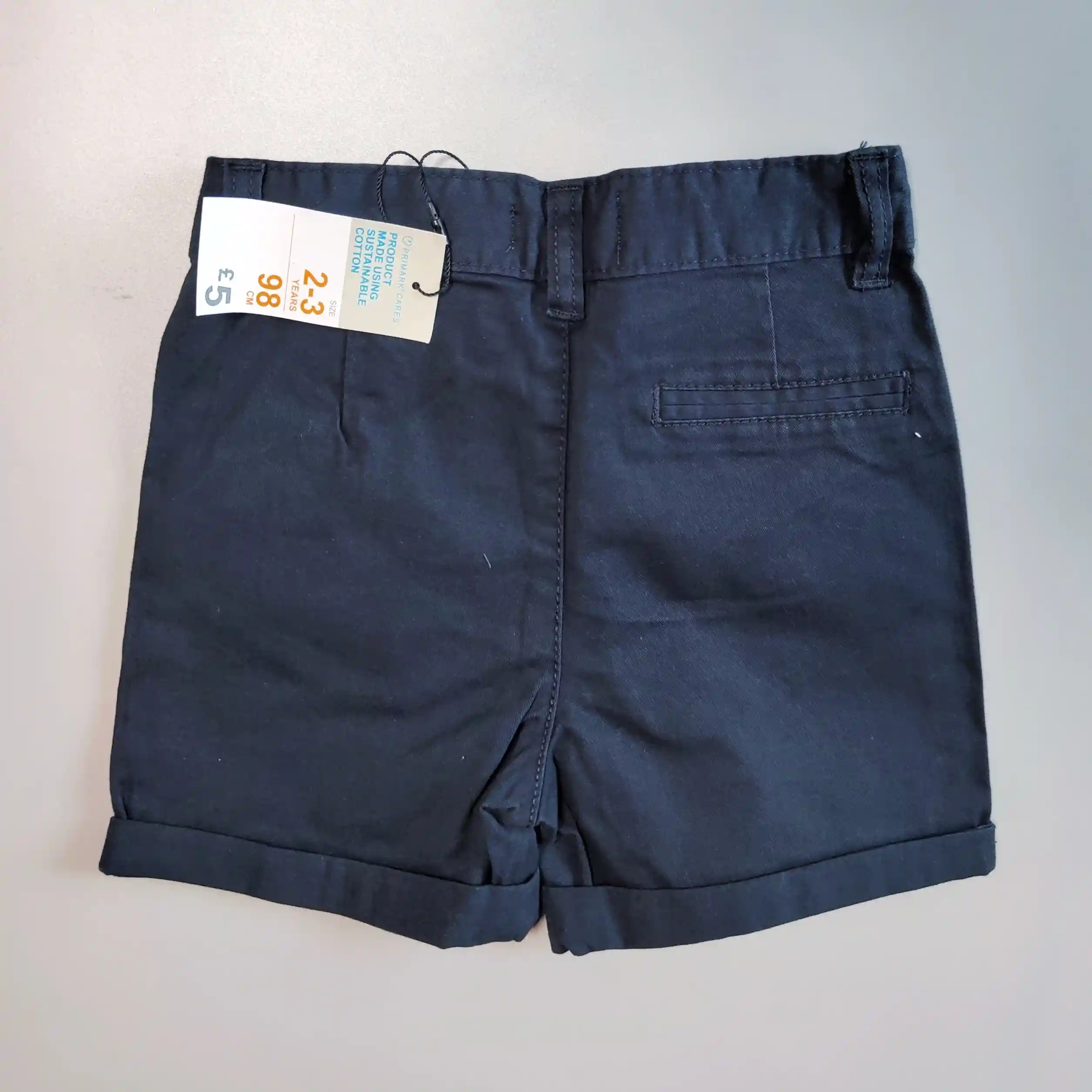Chino kraťasy Primark vel. 98 navy