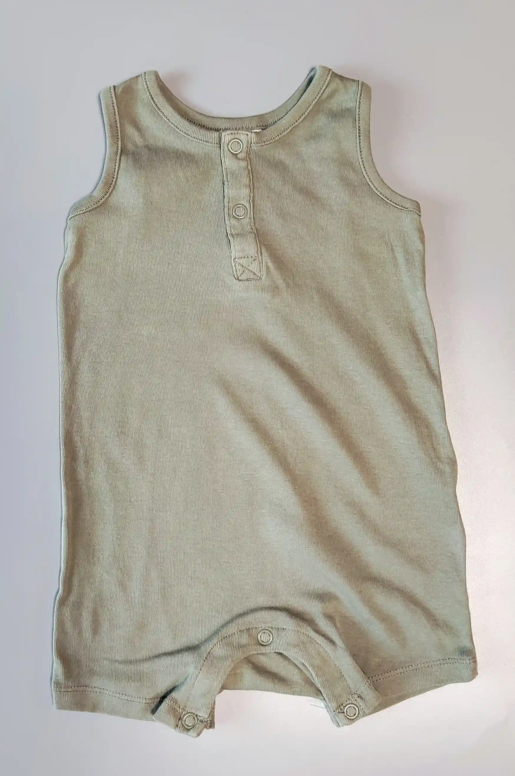 Letní overal H&M vel. 68 khaki