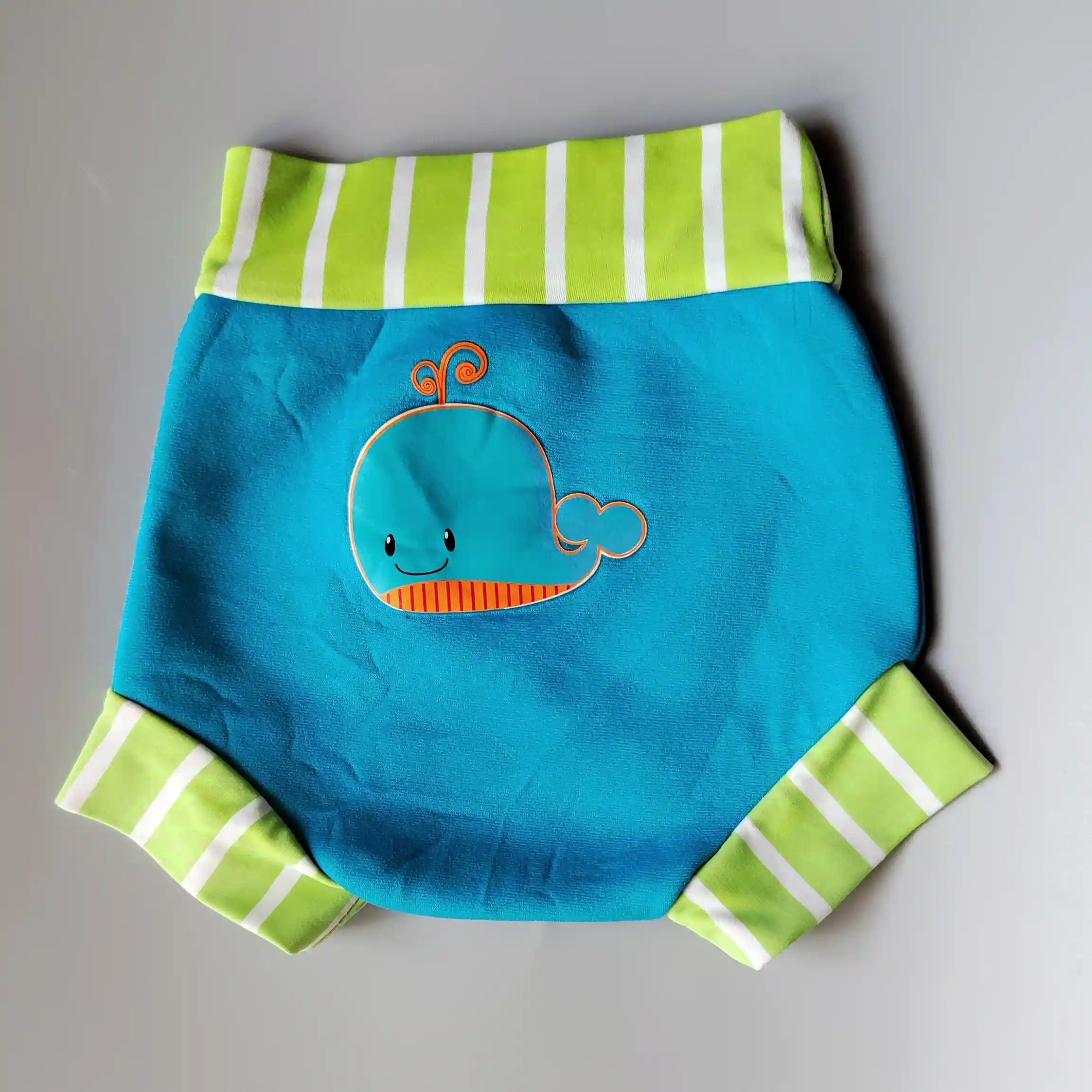 Neoprenové plavky Mothercare vel. 80 modré s velrybou