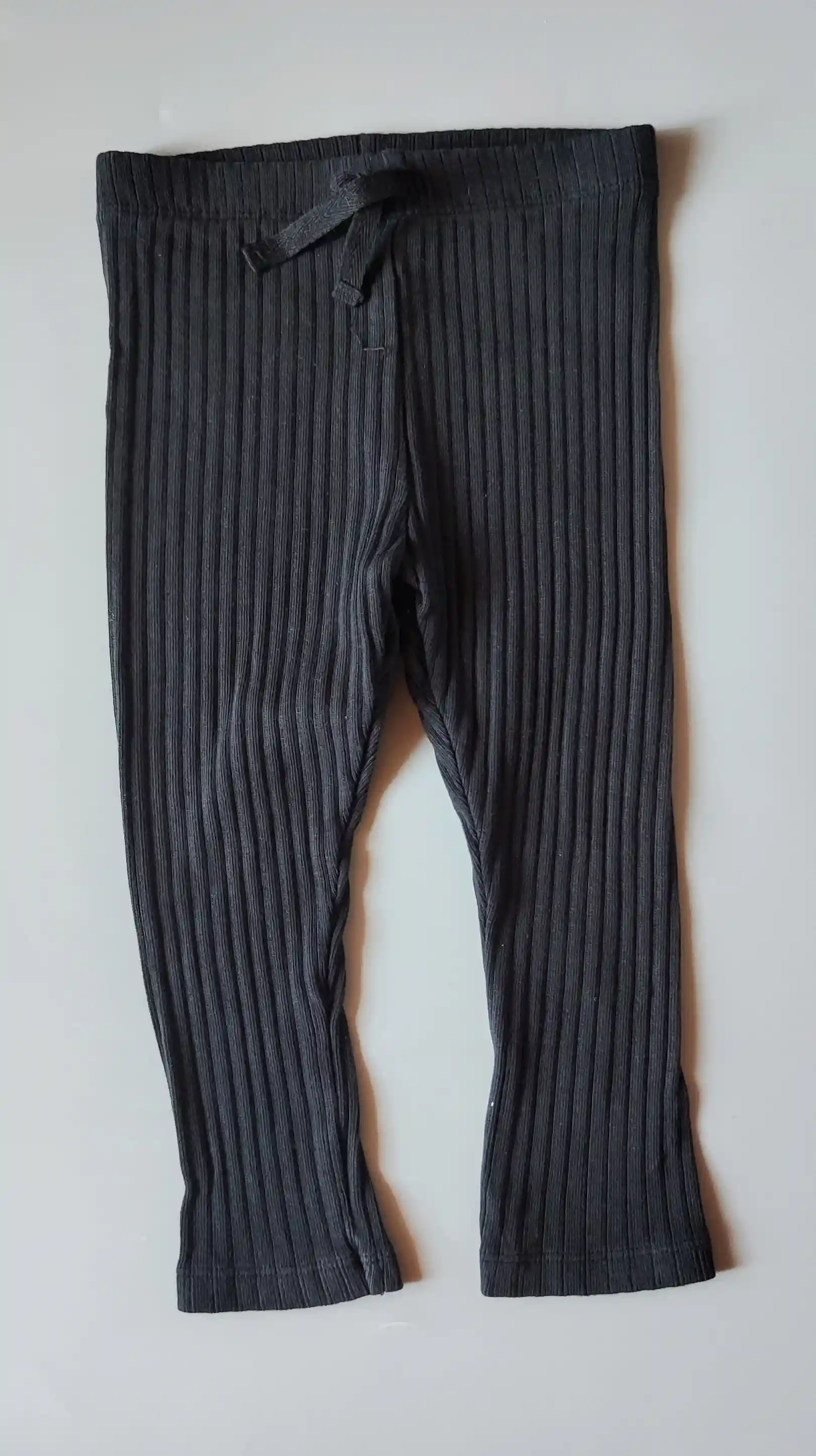 Žebrované legíny Primark vel. 86 černé