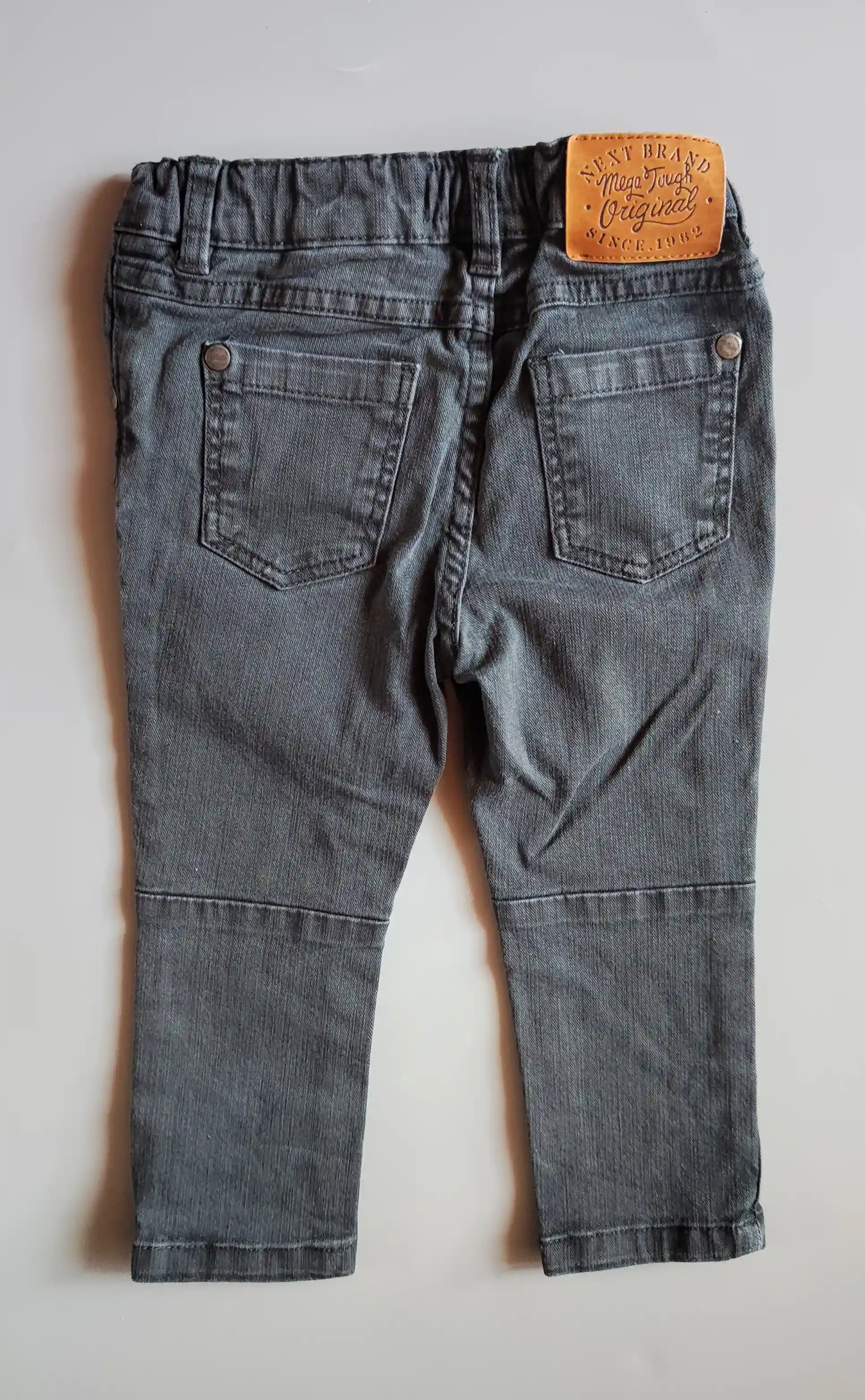 Džíny Next vel. 80 černé s prodřením