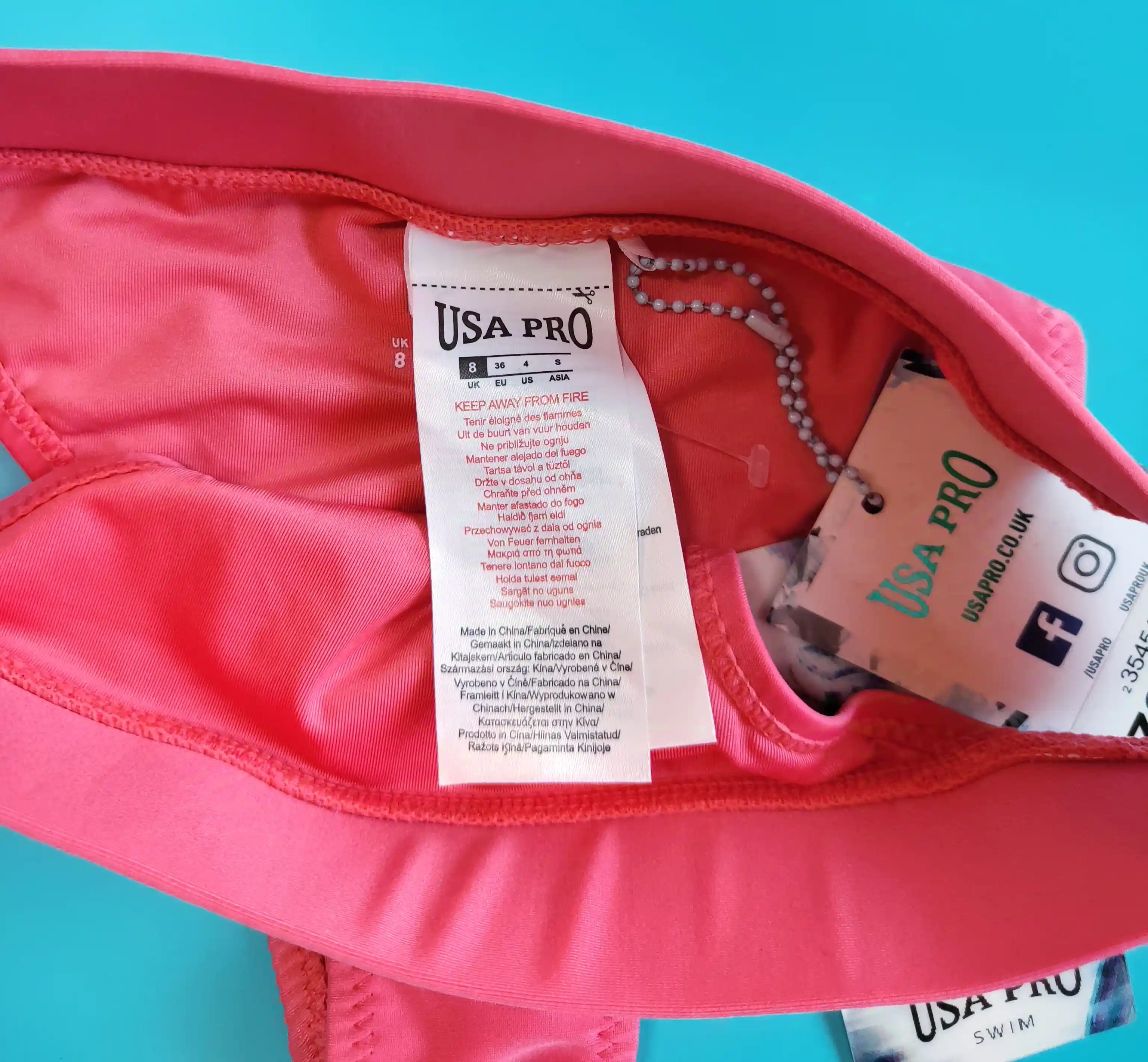 Spodní díl bikin USA PRO vel. EU 36 / UK 8