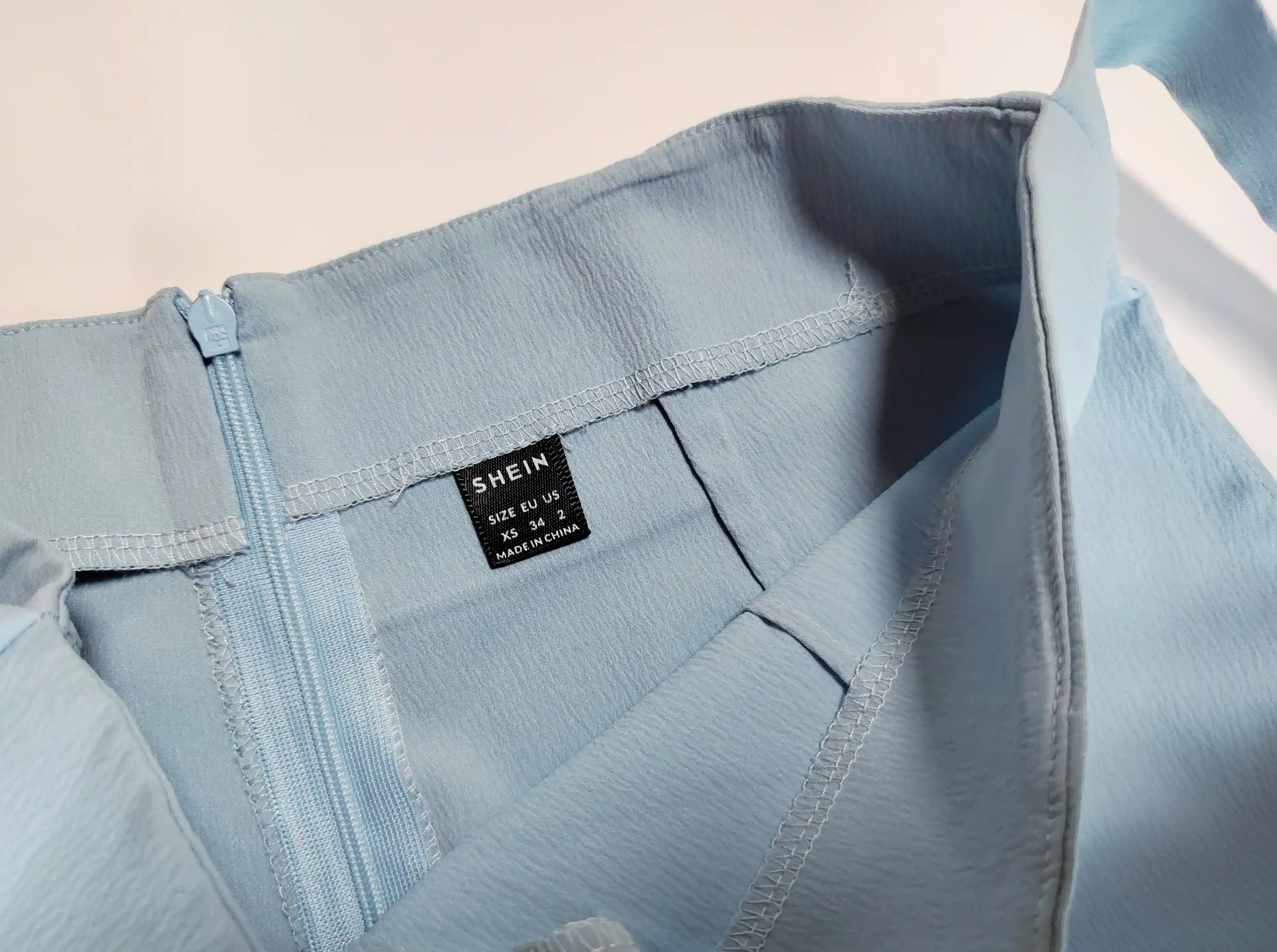 Šortky se sukní Shein vel. XS světle modré