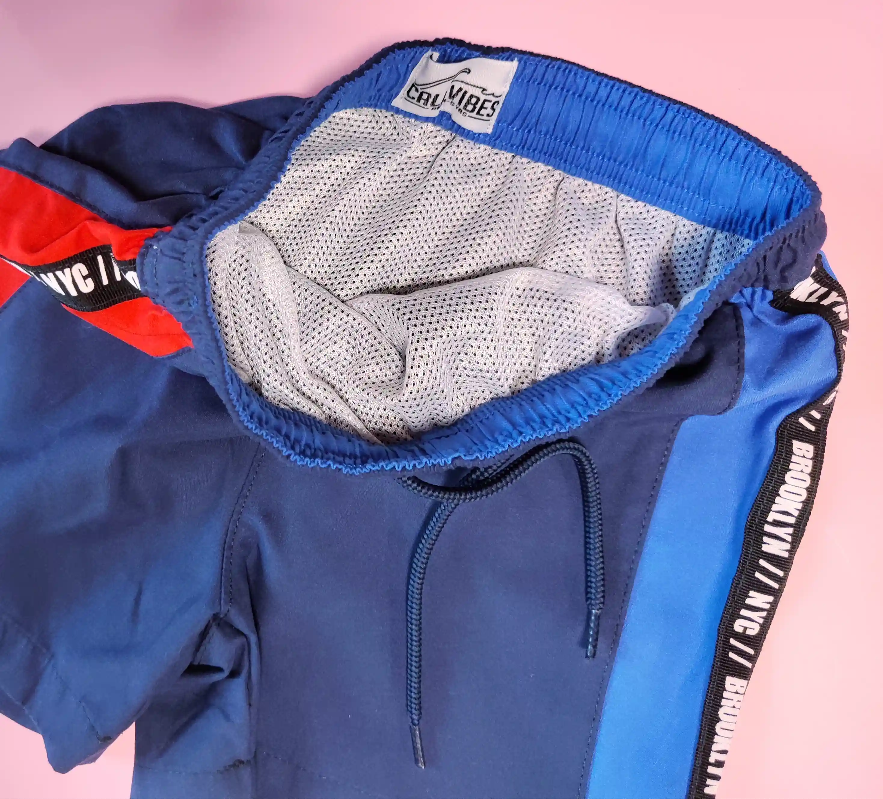 Plavkové kraťasy Cali Vibes vel. 110 tmavé modré 