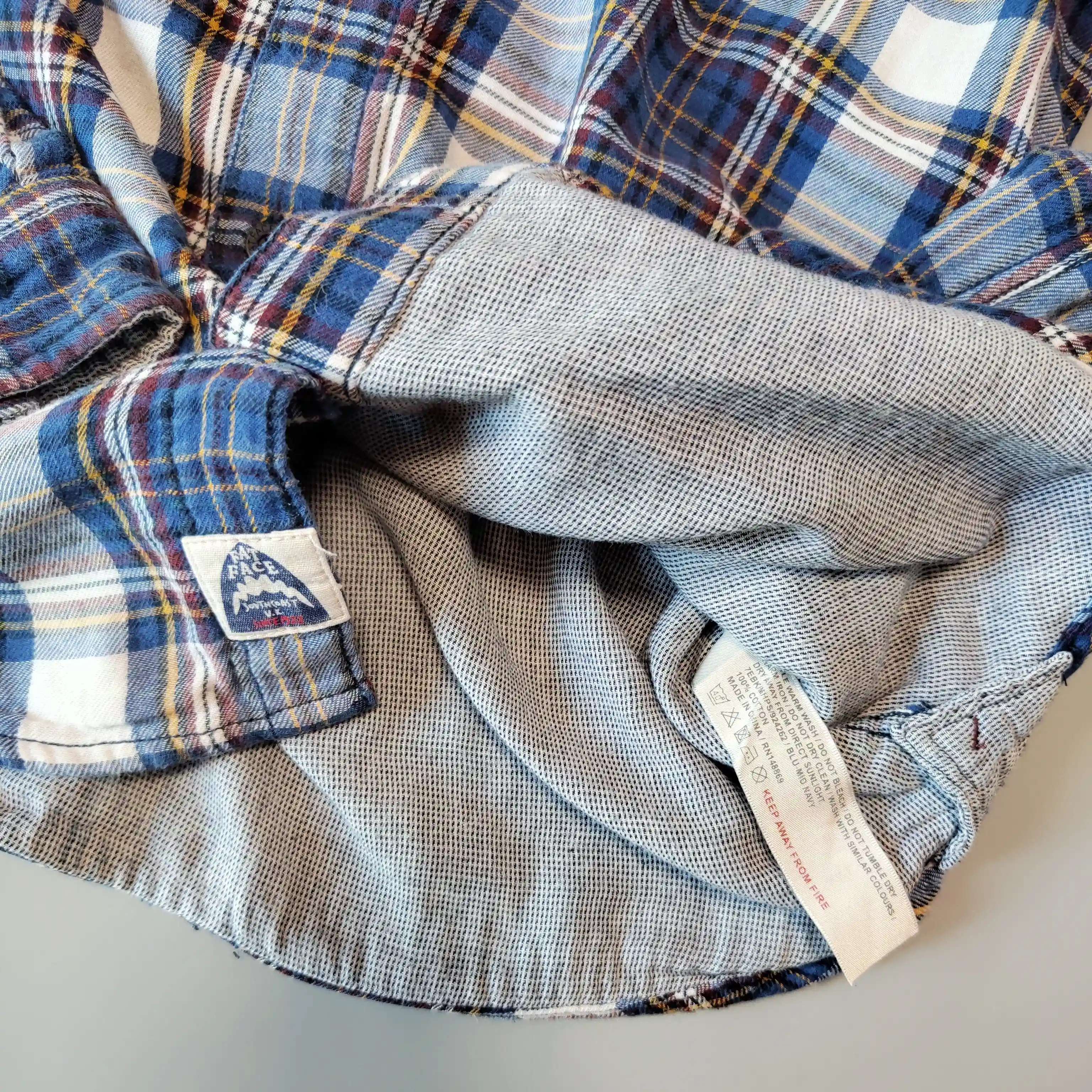 Košile Fatface vel. 146 modrá kostkovaná