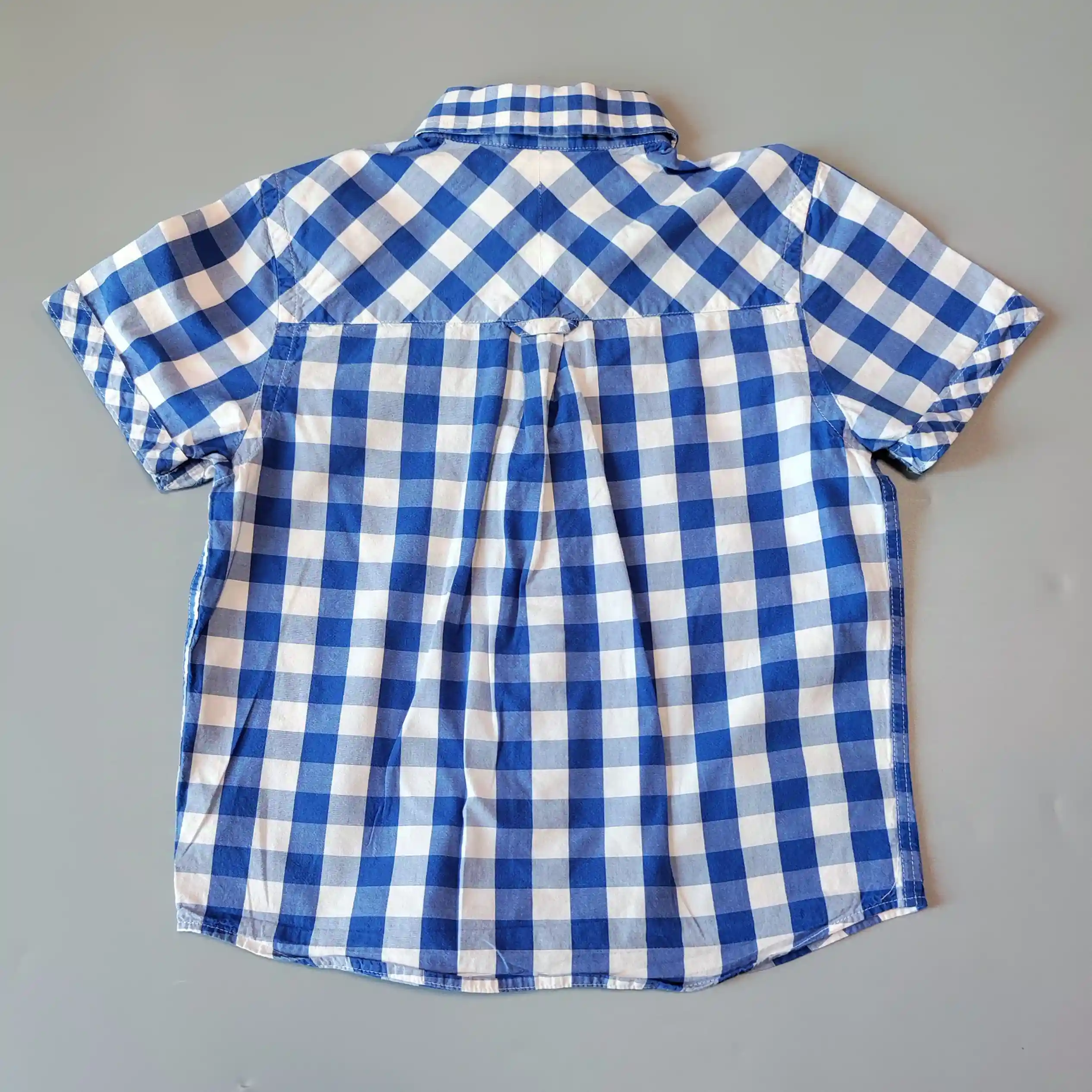 Košile Next vel. 110 modrobílá kostkovaná