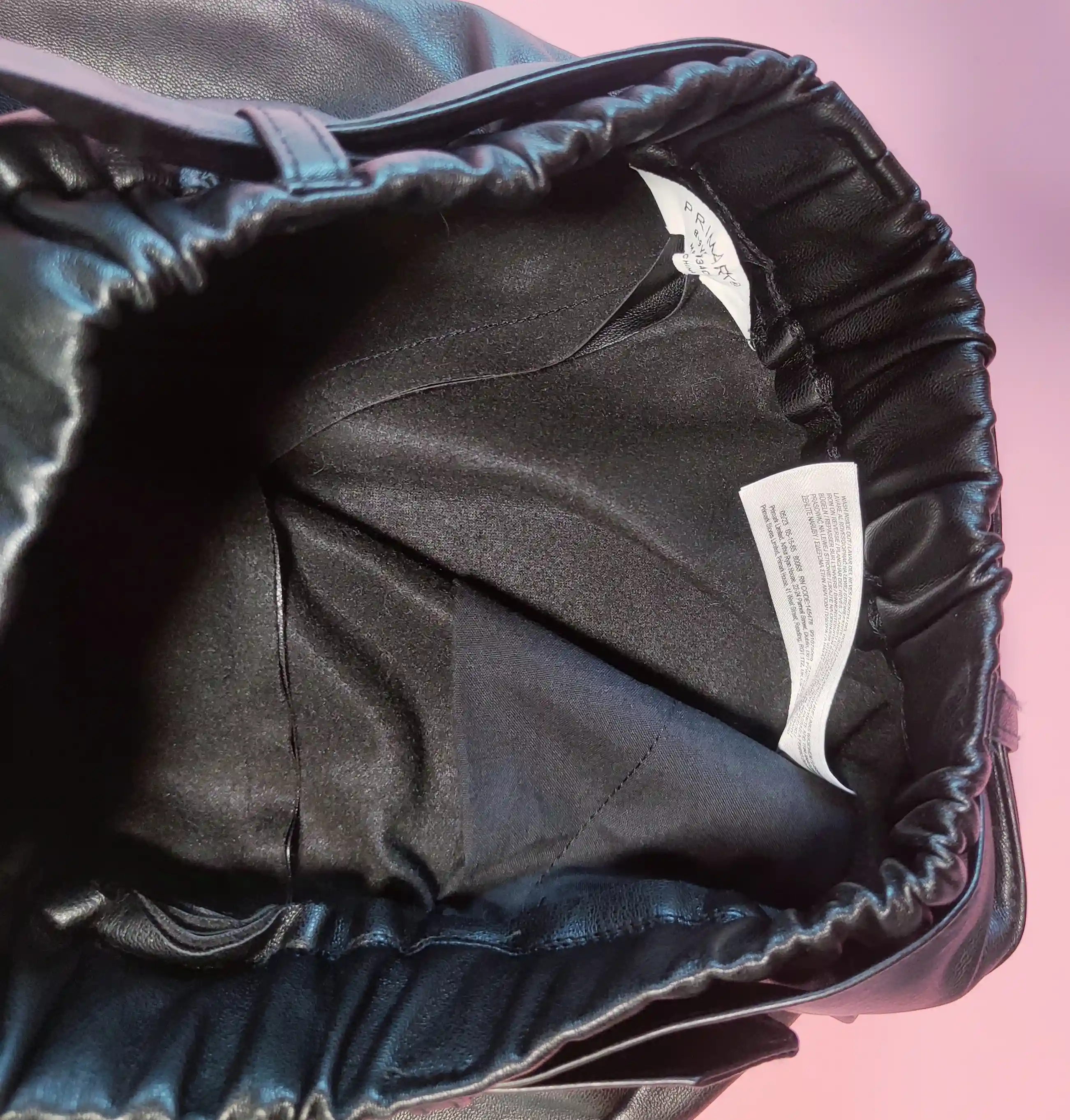 Koženkové kraťasy Primark vel. 134 černé