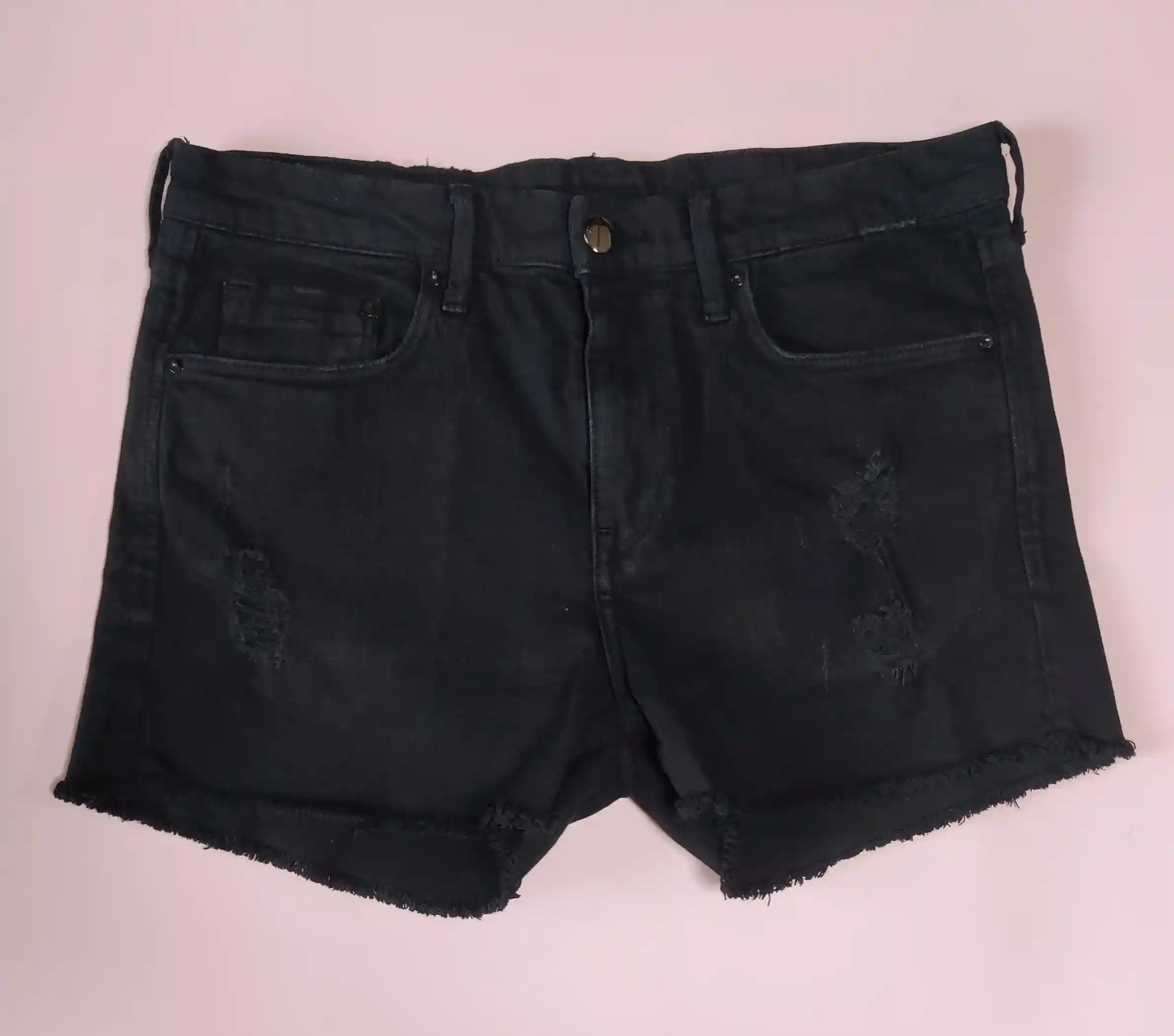 Džínové kraťasy &Denim vel. 38 černé