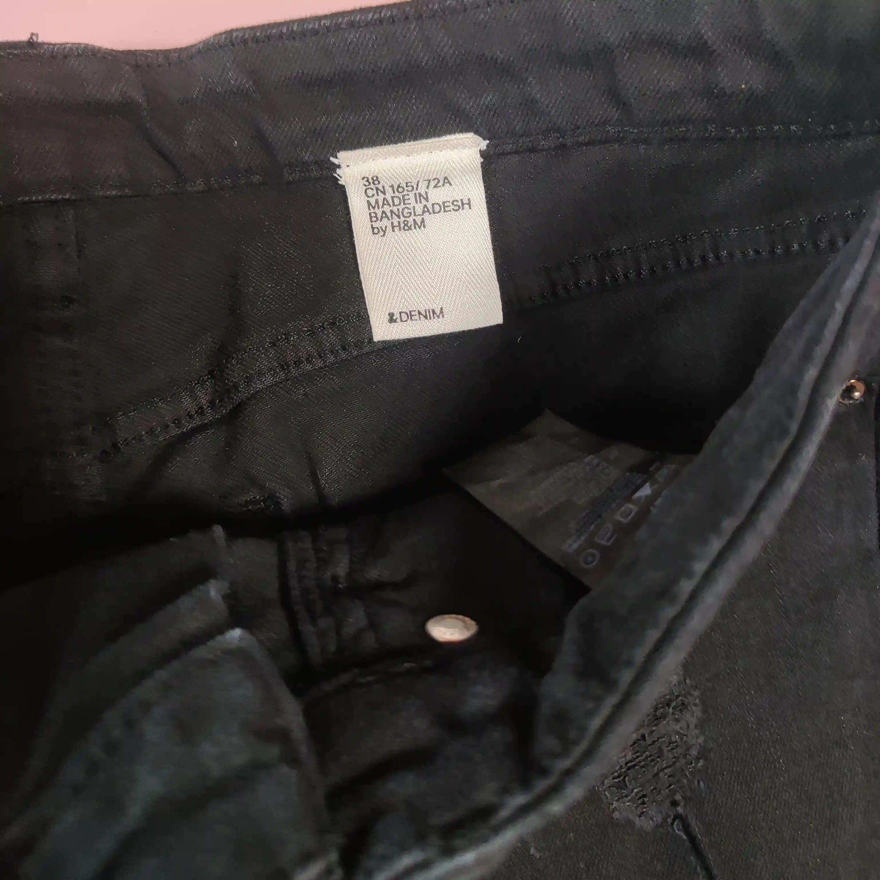 Džínové kraťasy &Denim vel. 38 černé