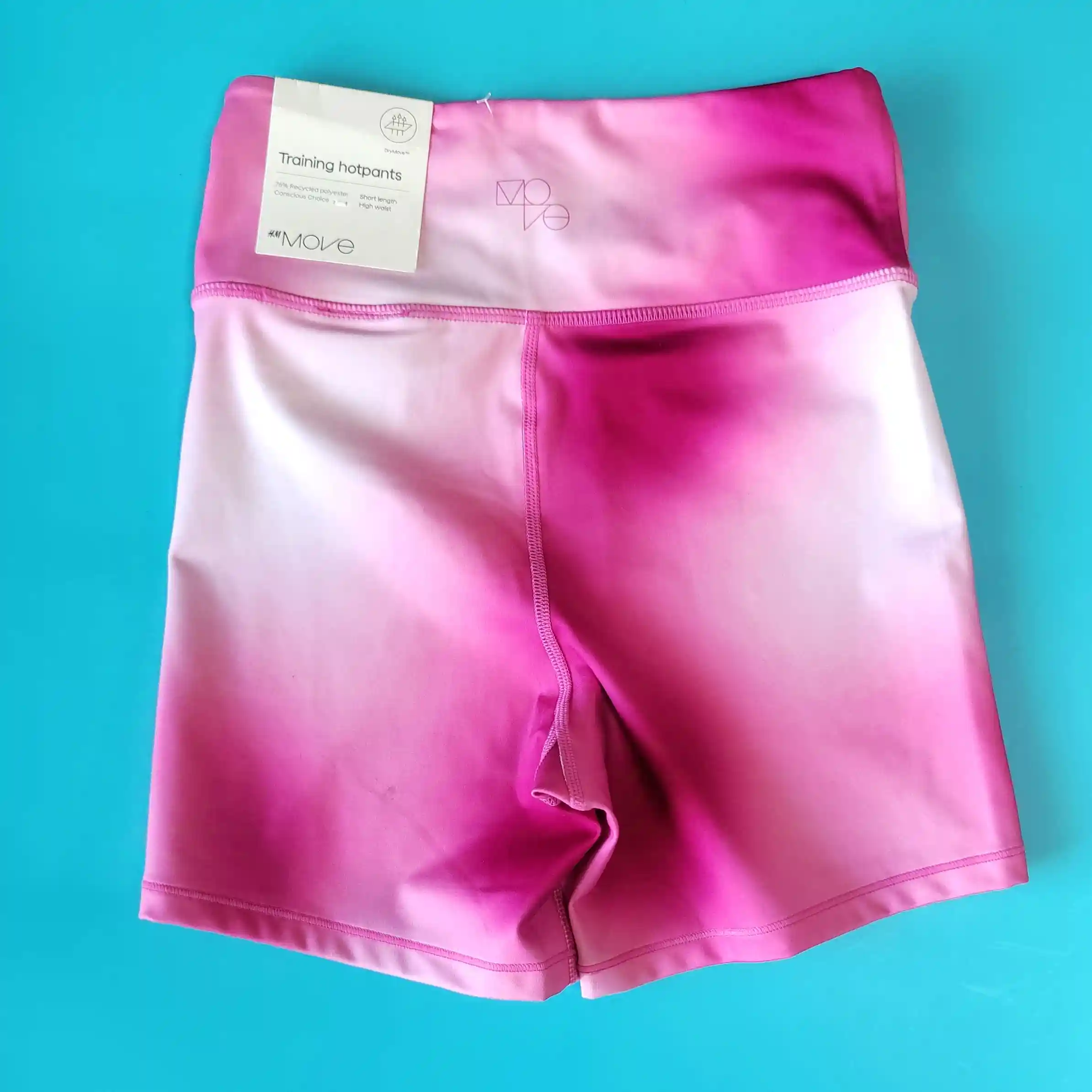 Sportovní kraťasy H&M Move vel. XS růžové