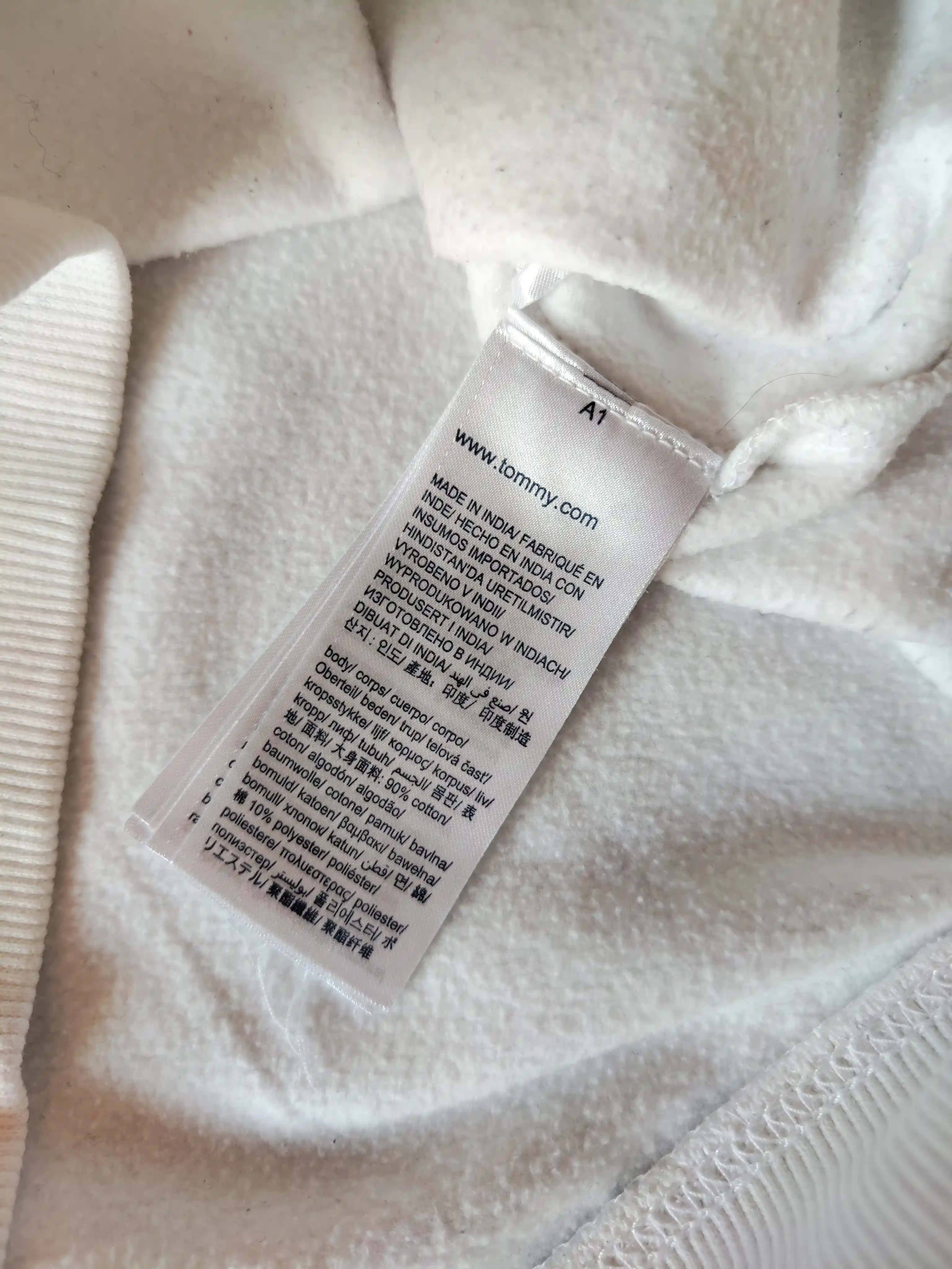 Mikina Tommy Jeans vel. M bílá