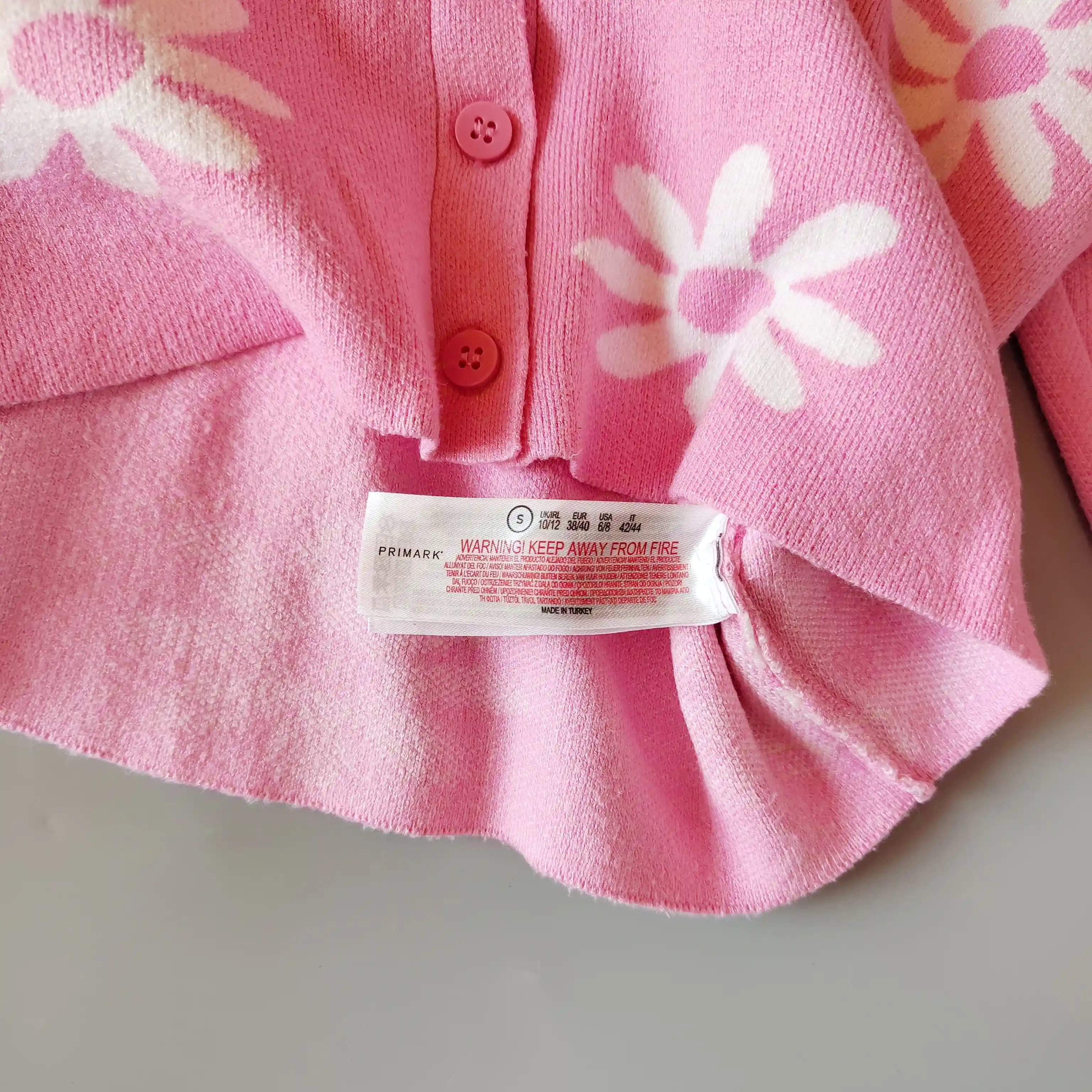 Propínací crop svetr Primark vel. S