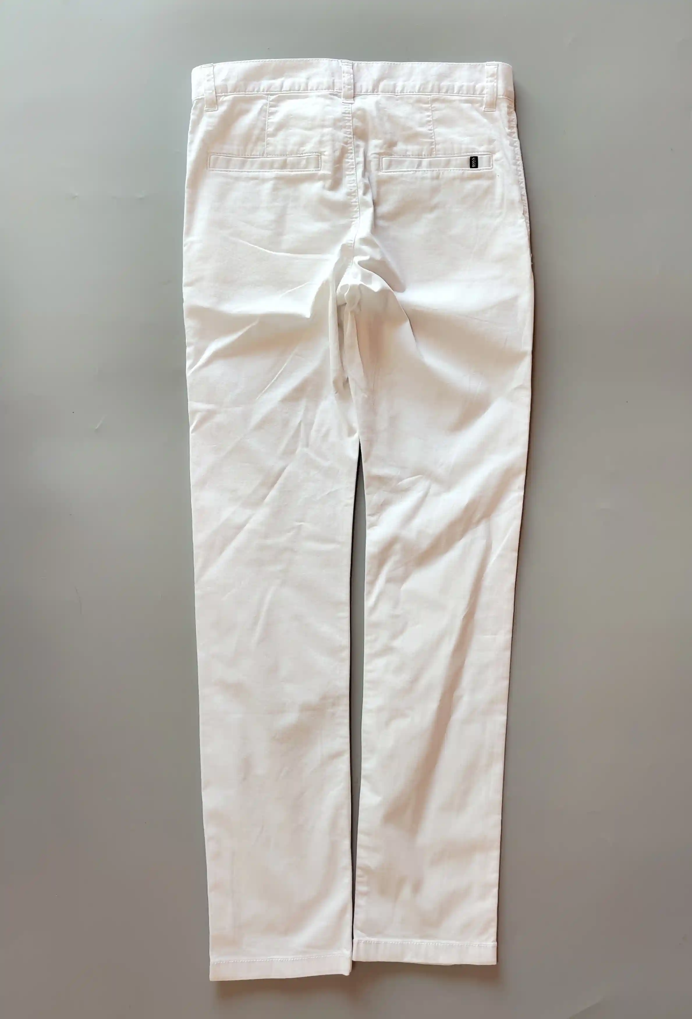 Kalhoty Hugo Boss vel. XS slim fit bílé