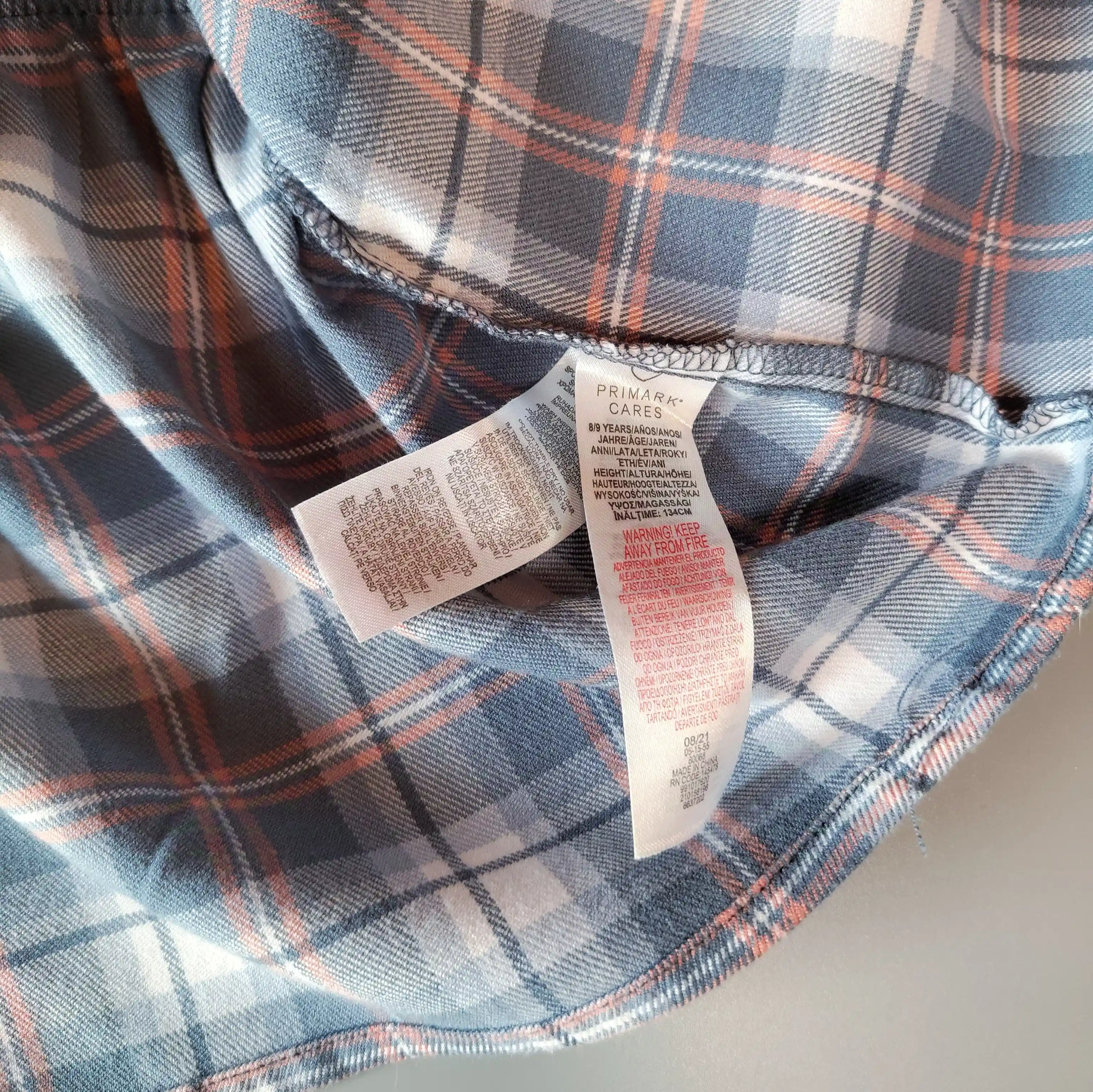 Mikinové šaty Primark vel. 134 modré s kapucí