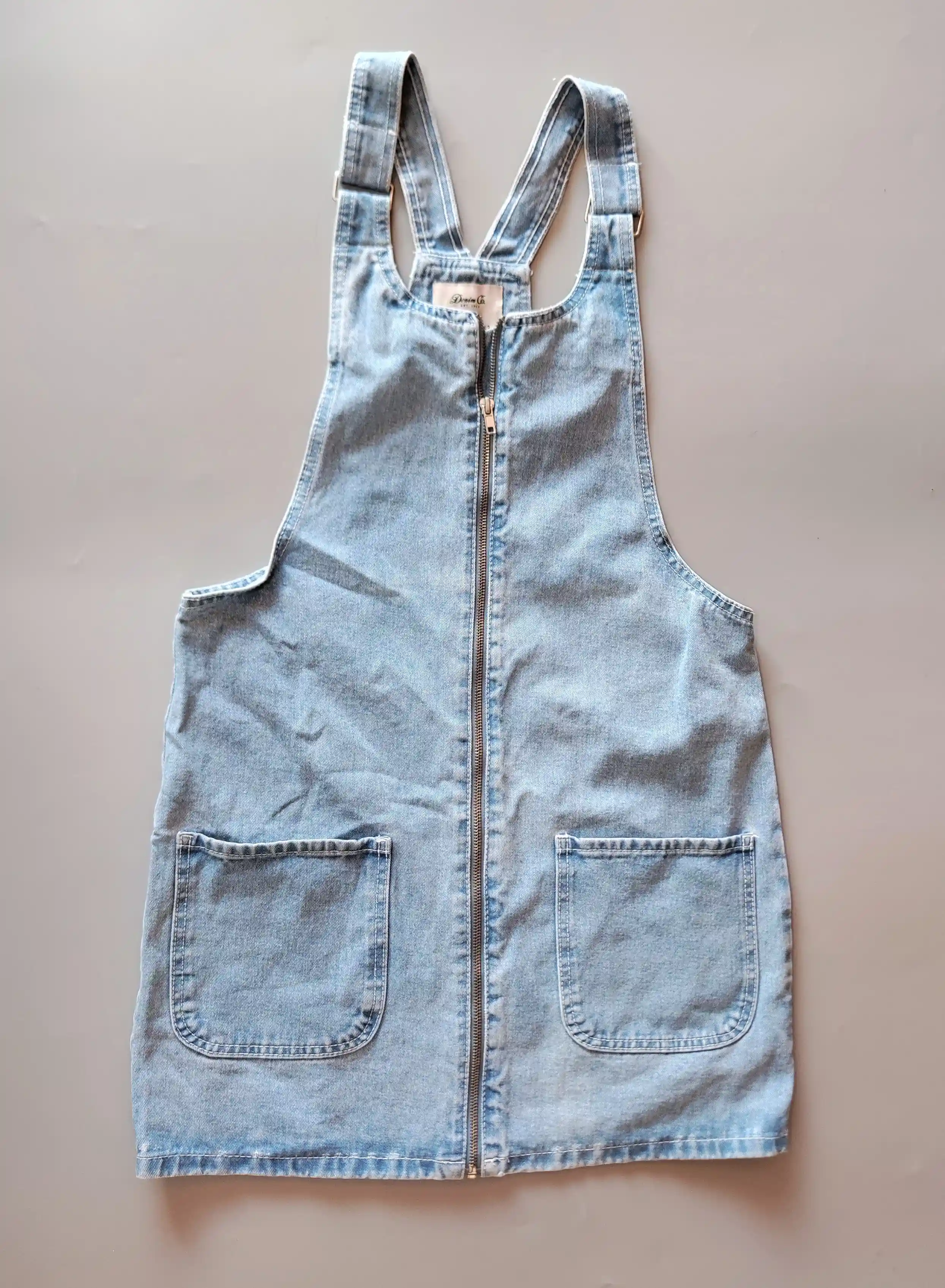Džínové šaty Denim co. Vel. EU 38 světle modré