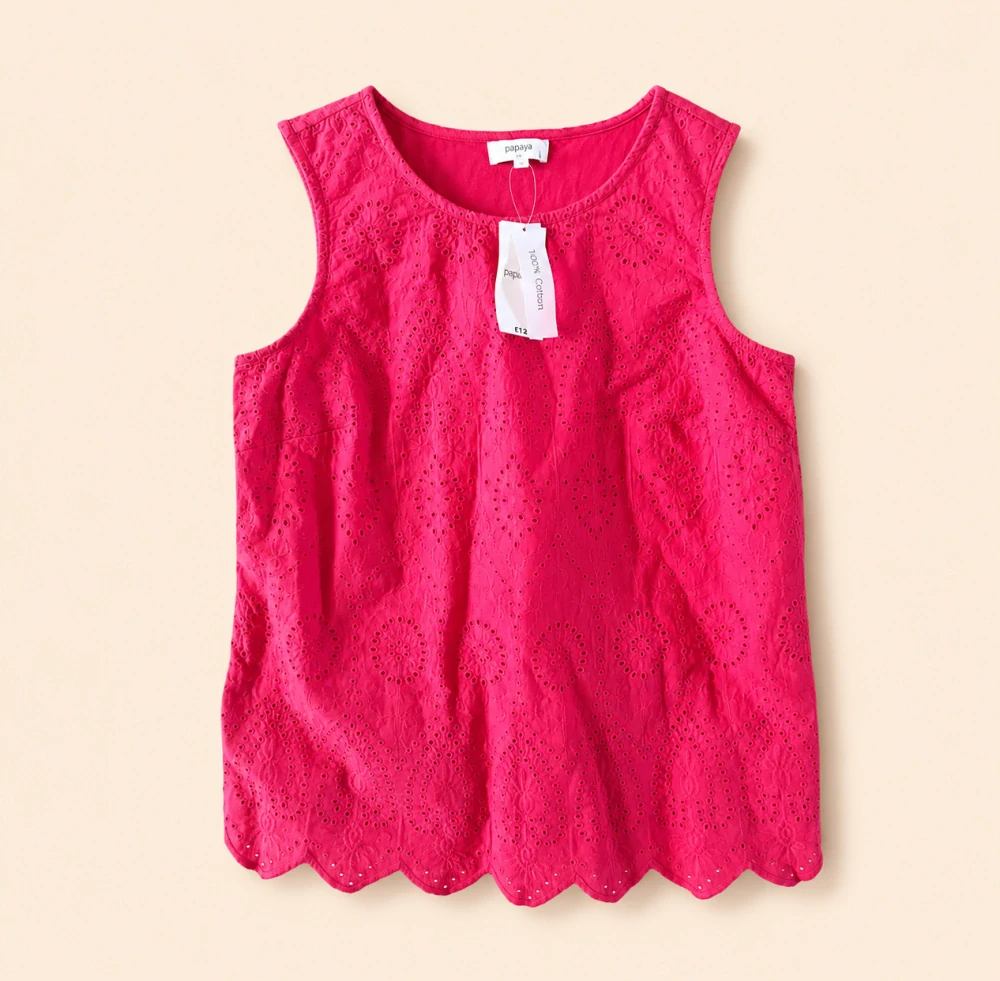 Top bez rukávů Papaya vel. L EUR 44