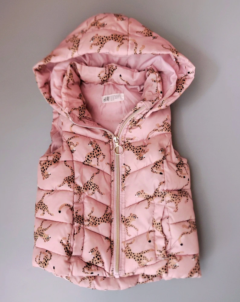 Zateplená vesta H&M vel. 98 / 104