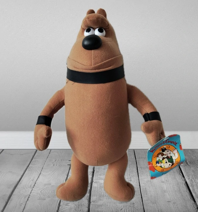 Velký plyšový pes Wallace & Gromit
