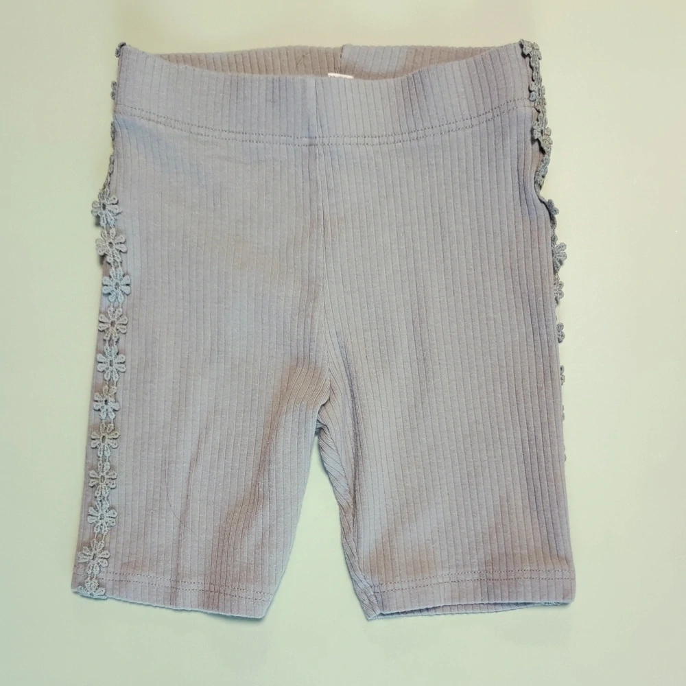 Žebrované kraťasy River Island vel. 98 šedozelené