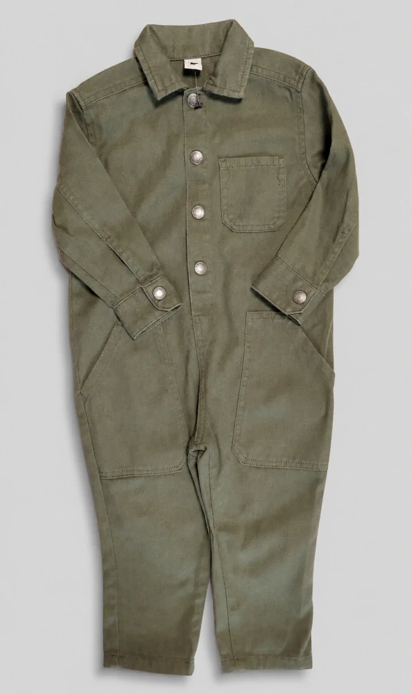 Džínový overal Tu vel. 86 khaki