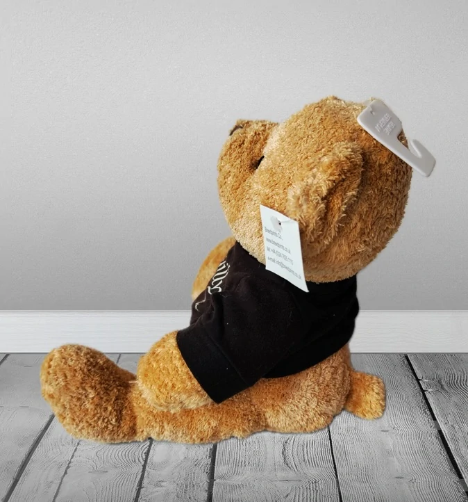 Střední plyšový medvěd s tričkem